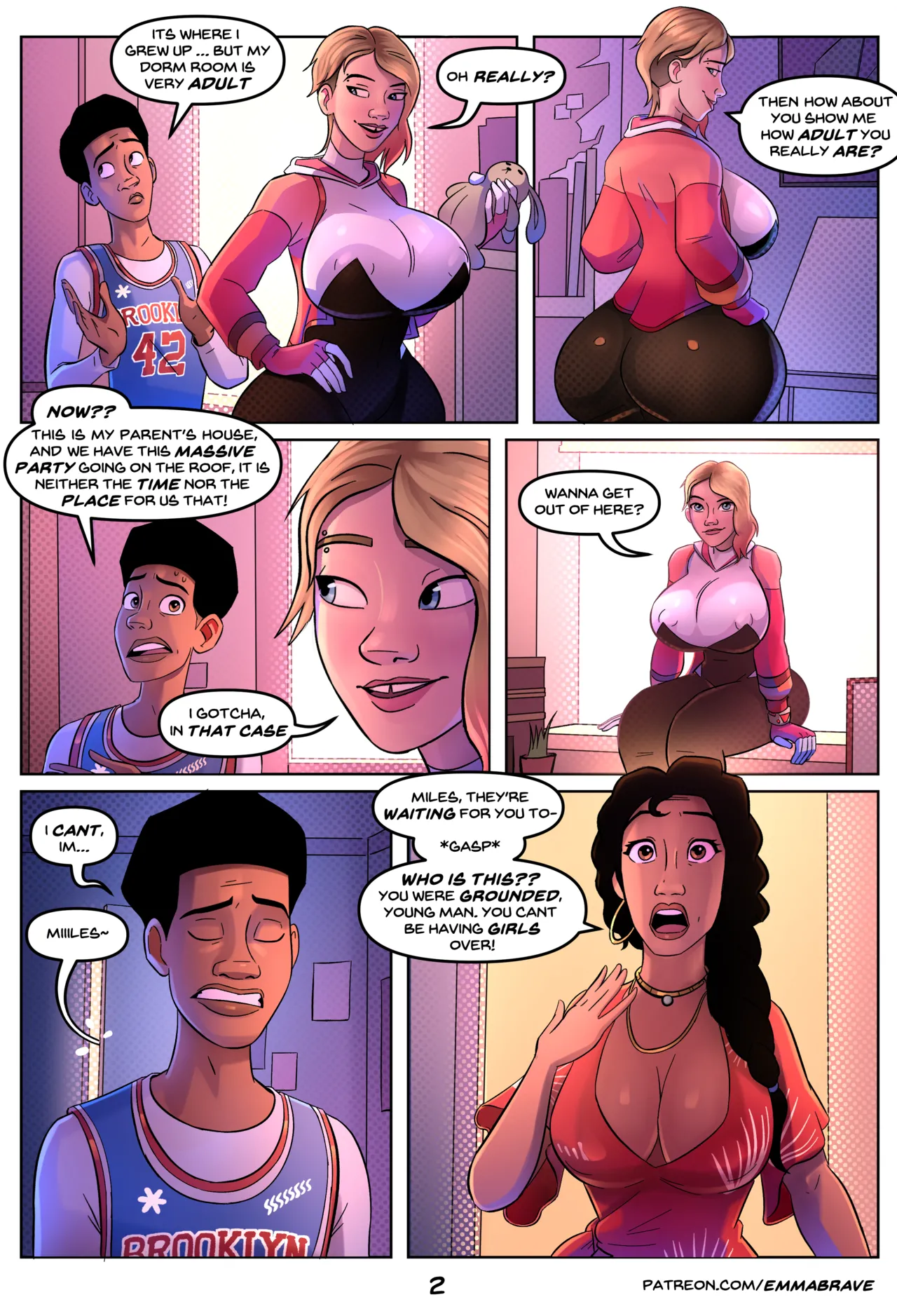 Spiderverse +18 page 3 full