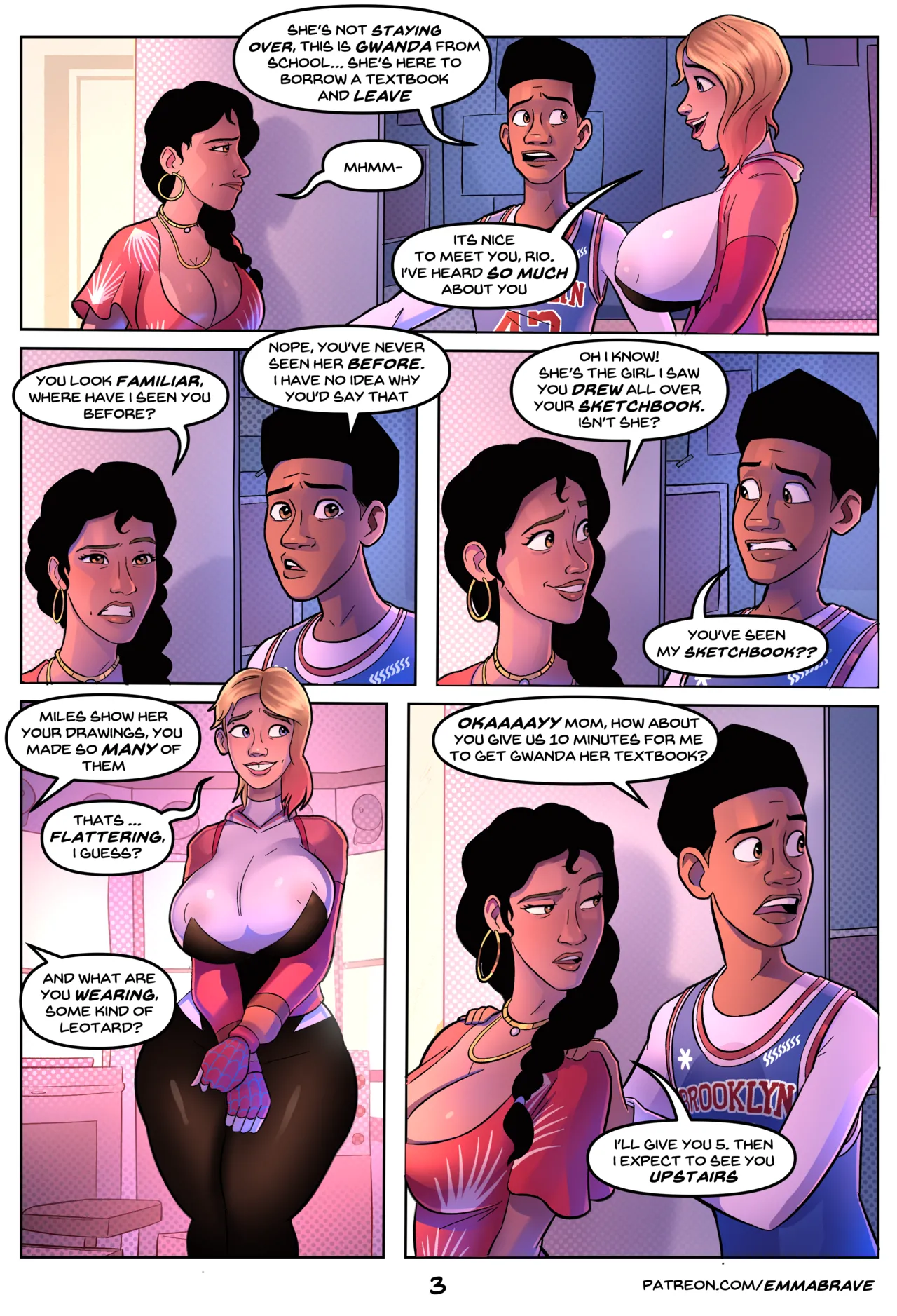 Spiderverse +18 page 4 full