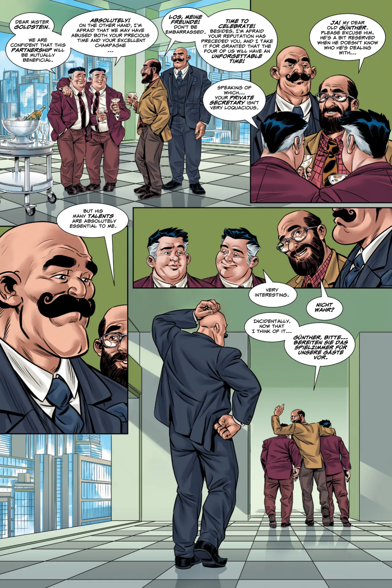 Vargas Twins #3 : Little Pigs and Big Bad Wolves page 3 full