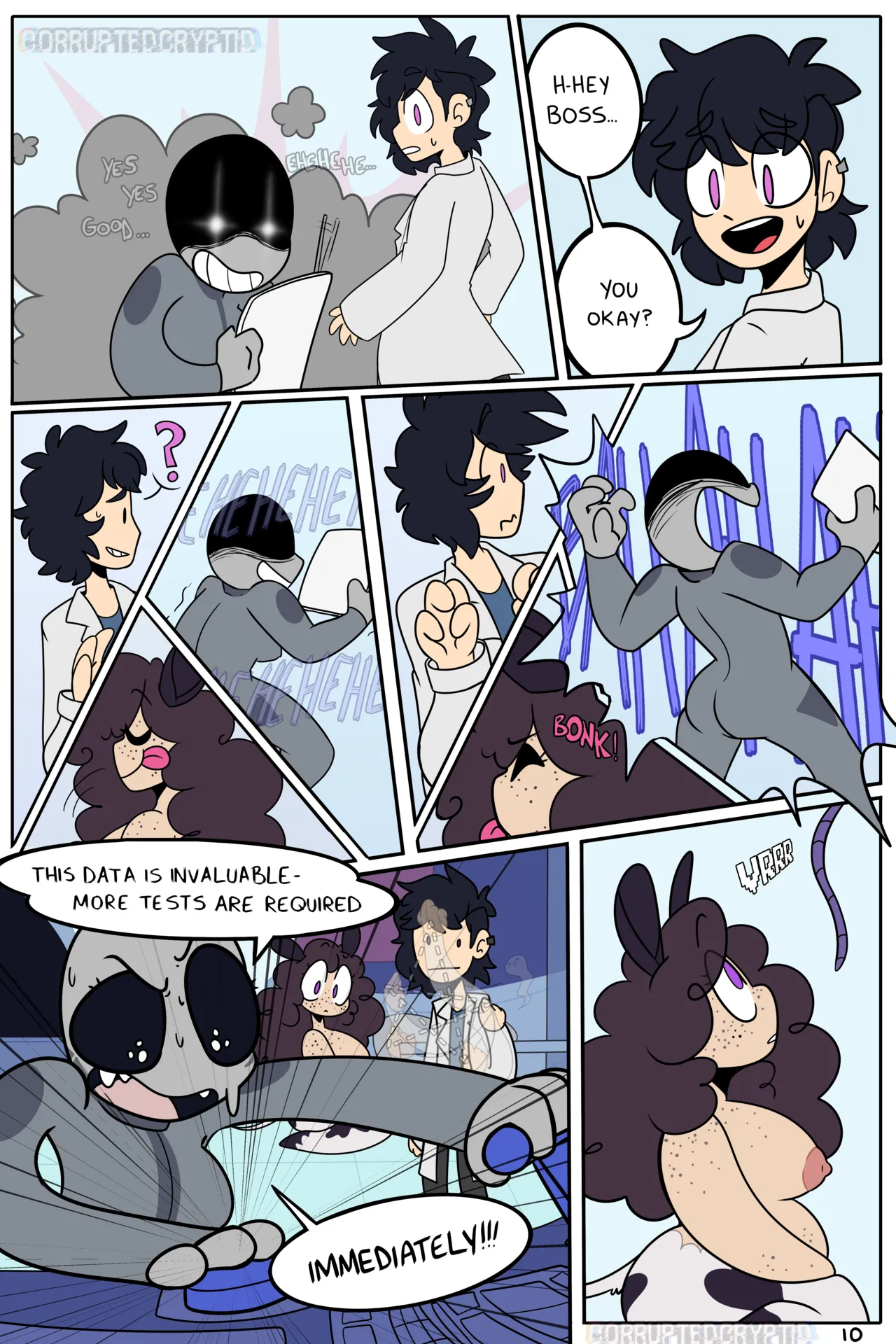 Annebelle's Adventure Ch. 2: Operation BlueBalls page 10 full