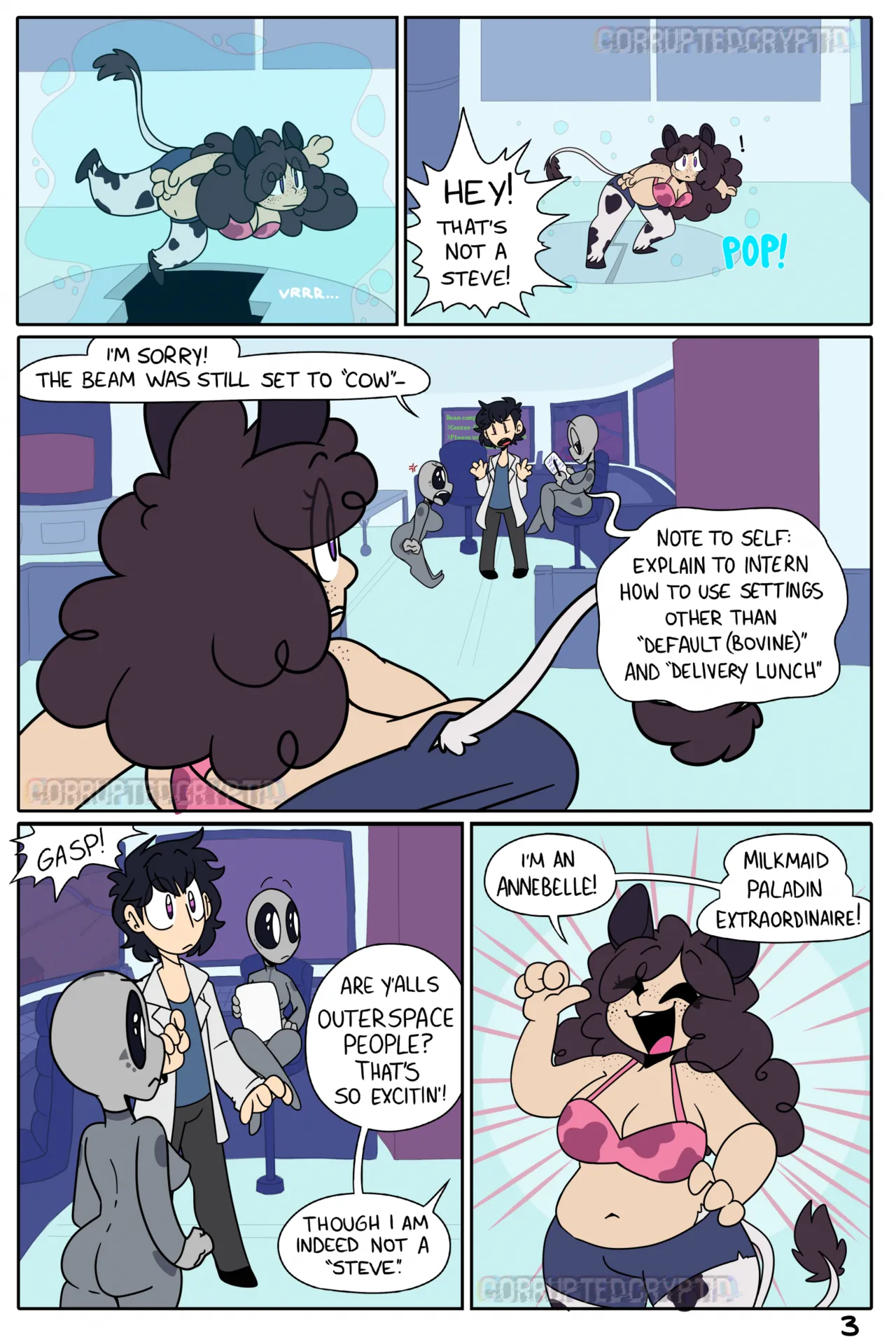 Annebelle's Adventure Ch. 2: Operation BlueBalls page 3 full