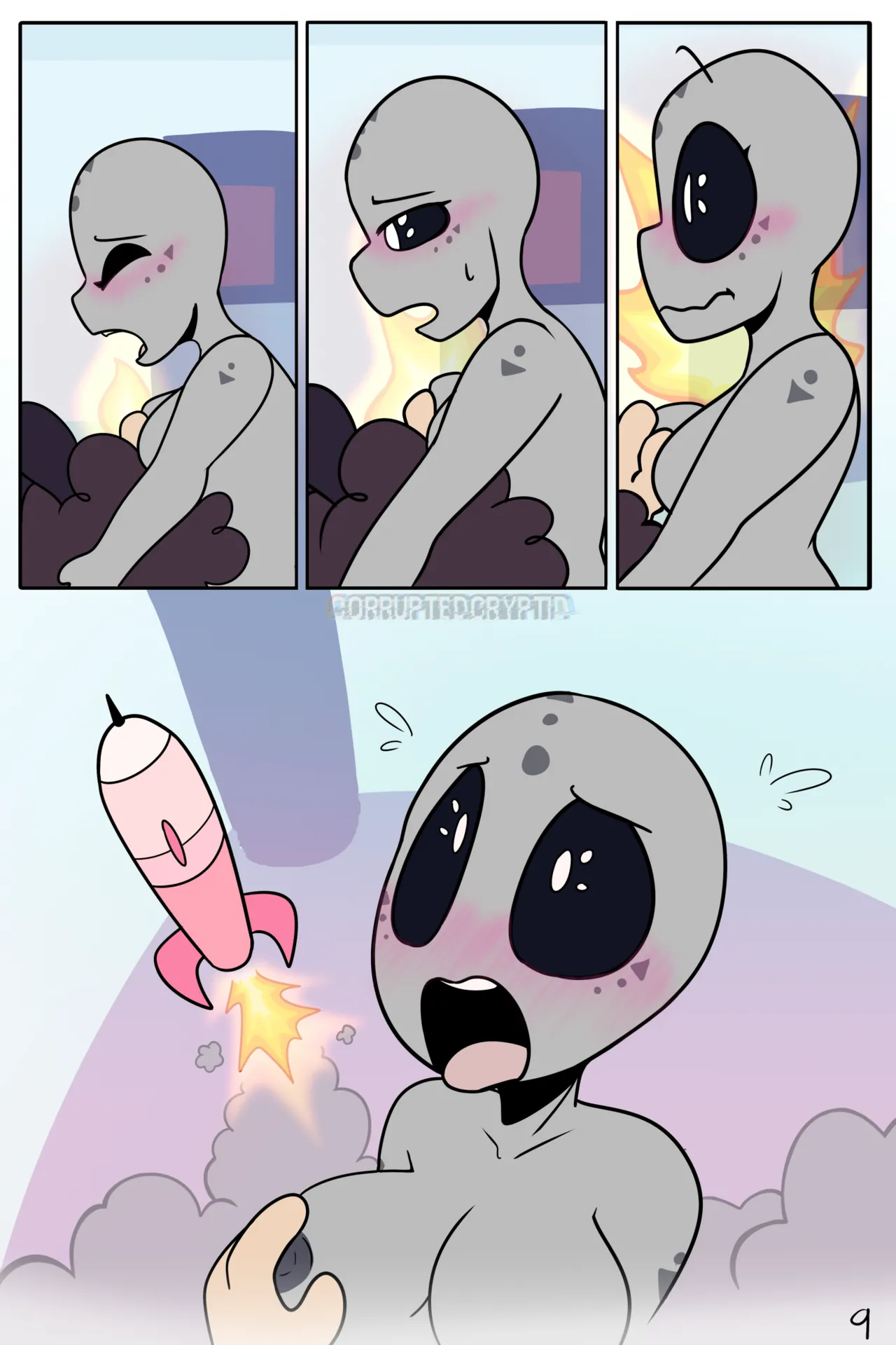 Annebelle's Adventure Ch. 2: Operation BlueBalls page 9 full