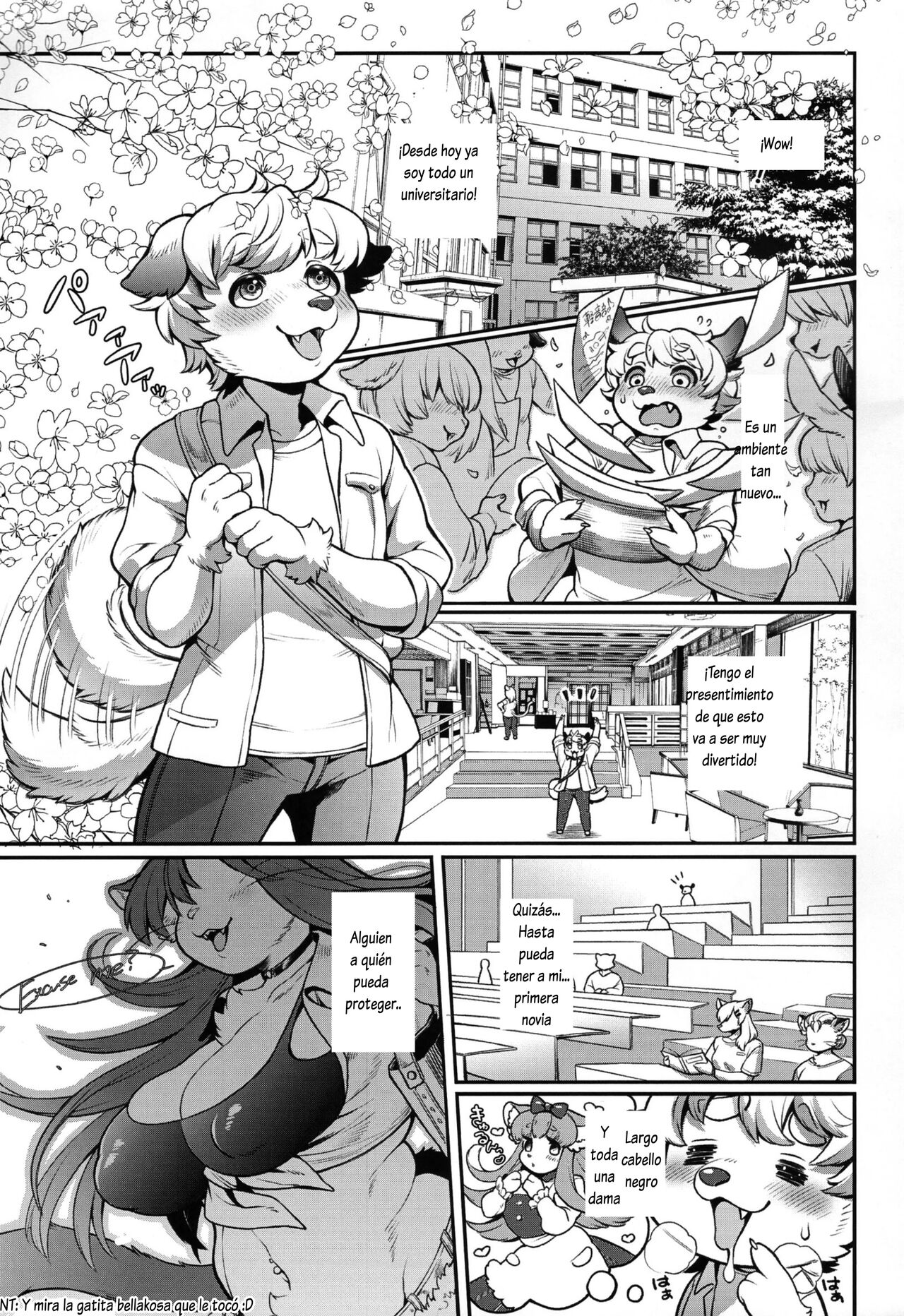 Lizbeth-san wa Cherry-kun ni Muchuu - Lisbeth-san está obsesionada con Virgen-kun page 3 full