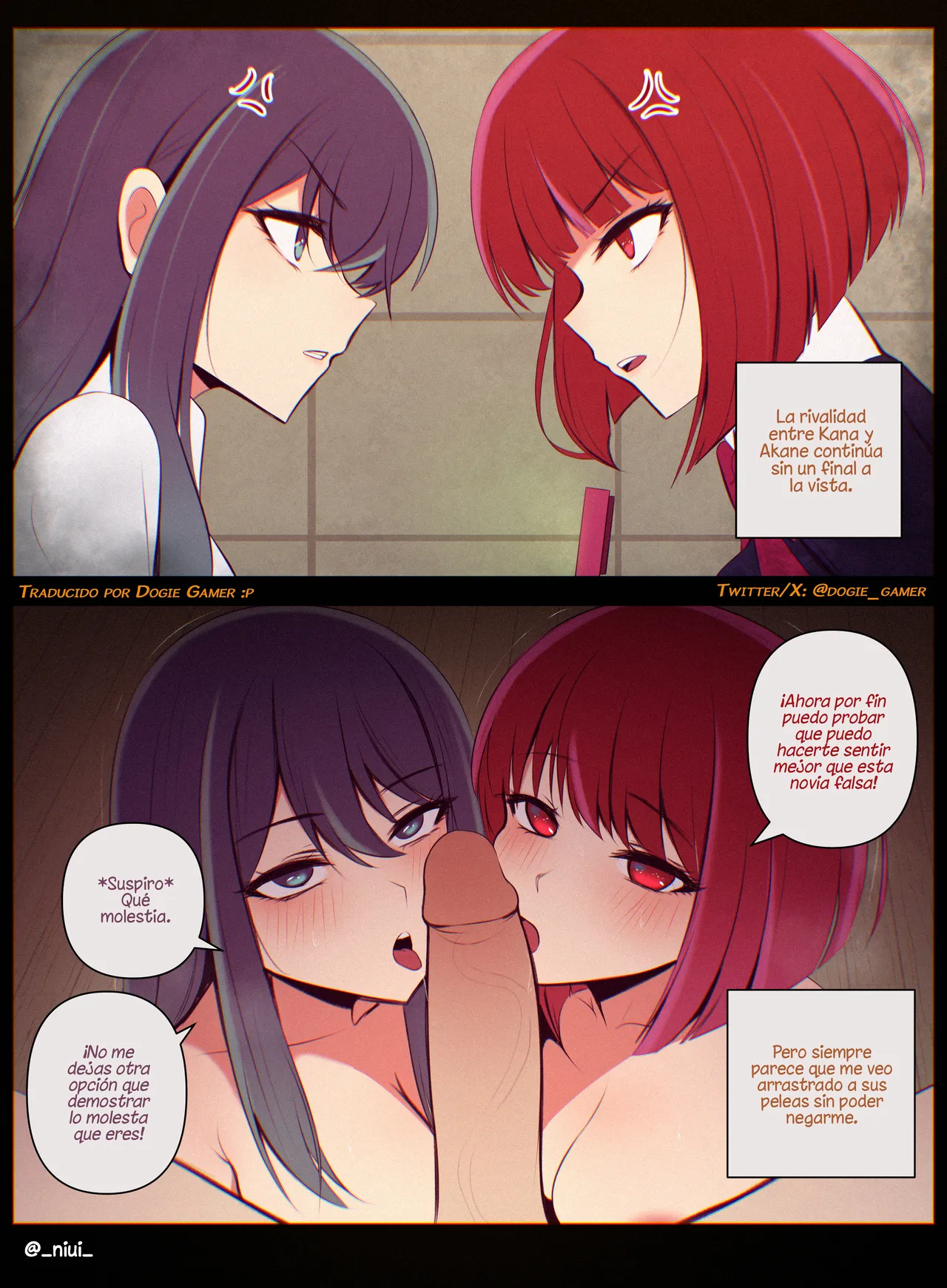 Kana &amp; Akane page 1 full