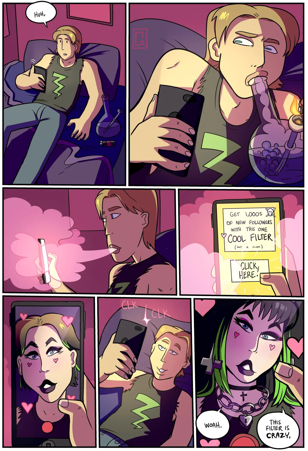 Help! I Turned Into An E-Girl page 3 full