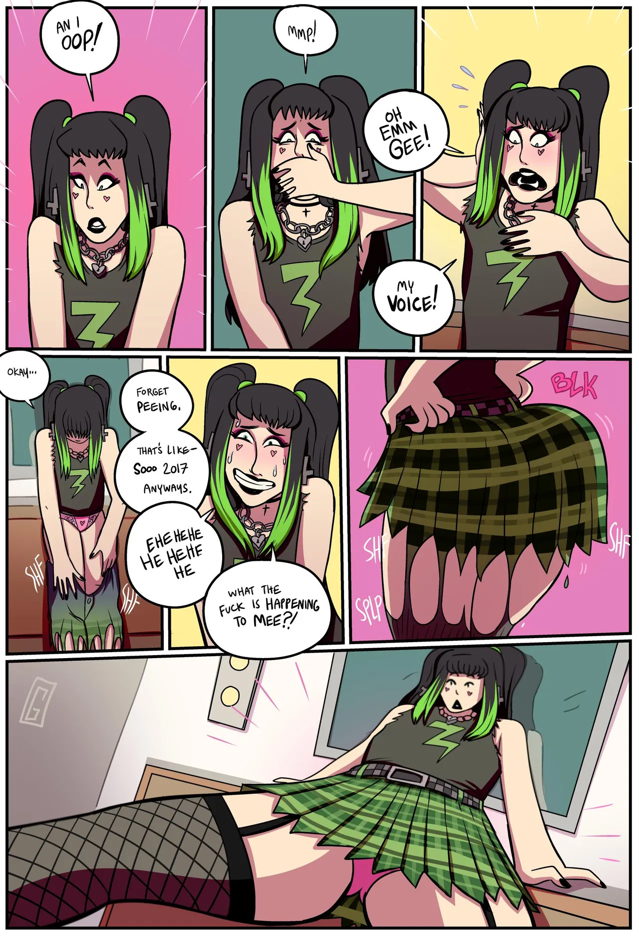 Help! I Turned Into An E-Girl page 5 full