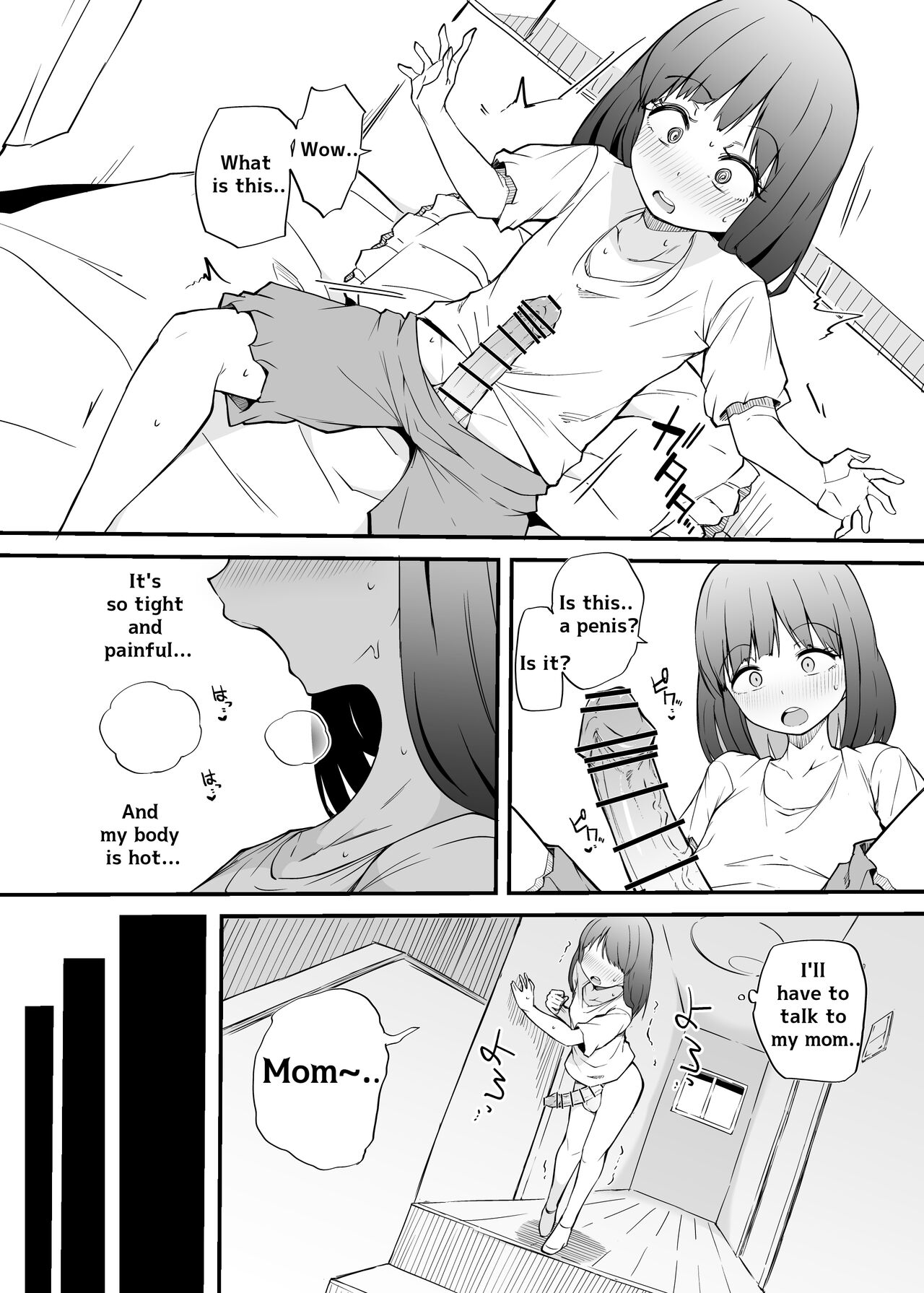 Asa Okitara Futanari Ni | When I Woke Up In The Morning, I Had Become A Futanari page 2 full
