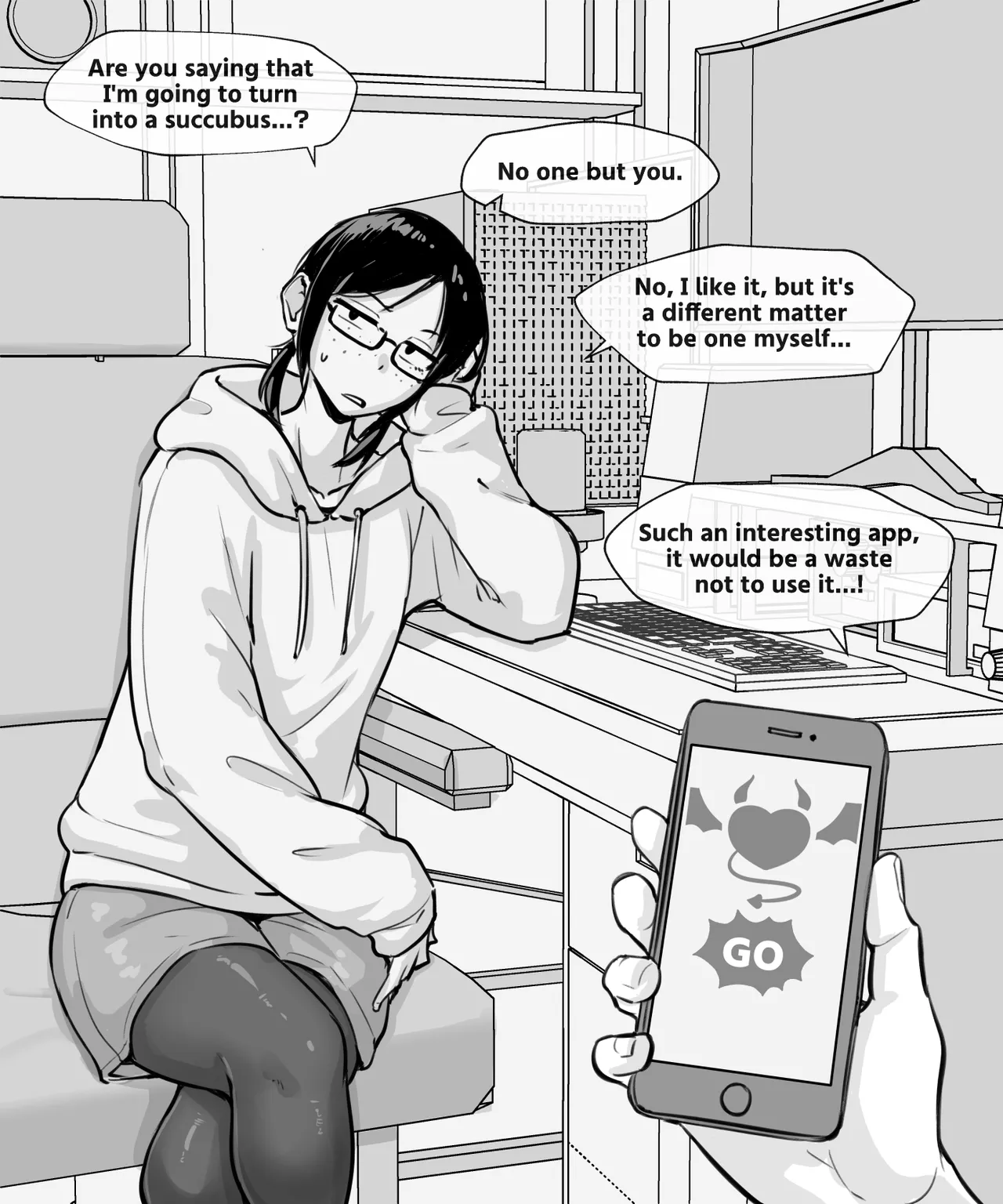 Succubus-ize geek girl page 2 full