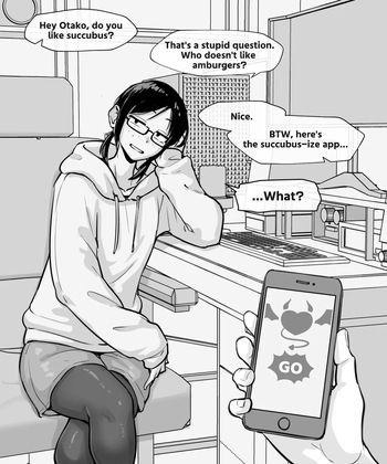 Succubus-ize geek girl cover