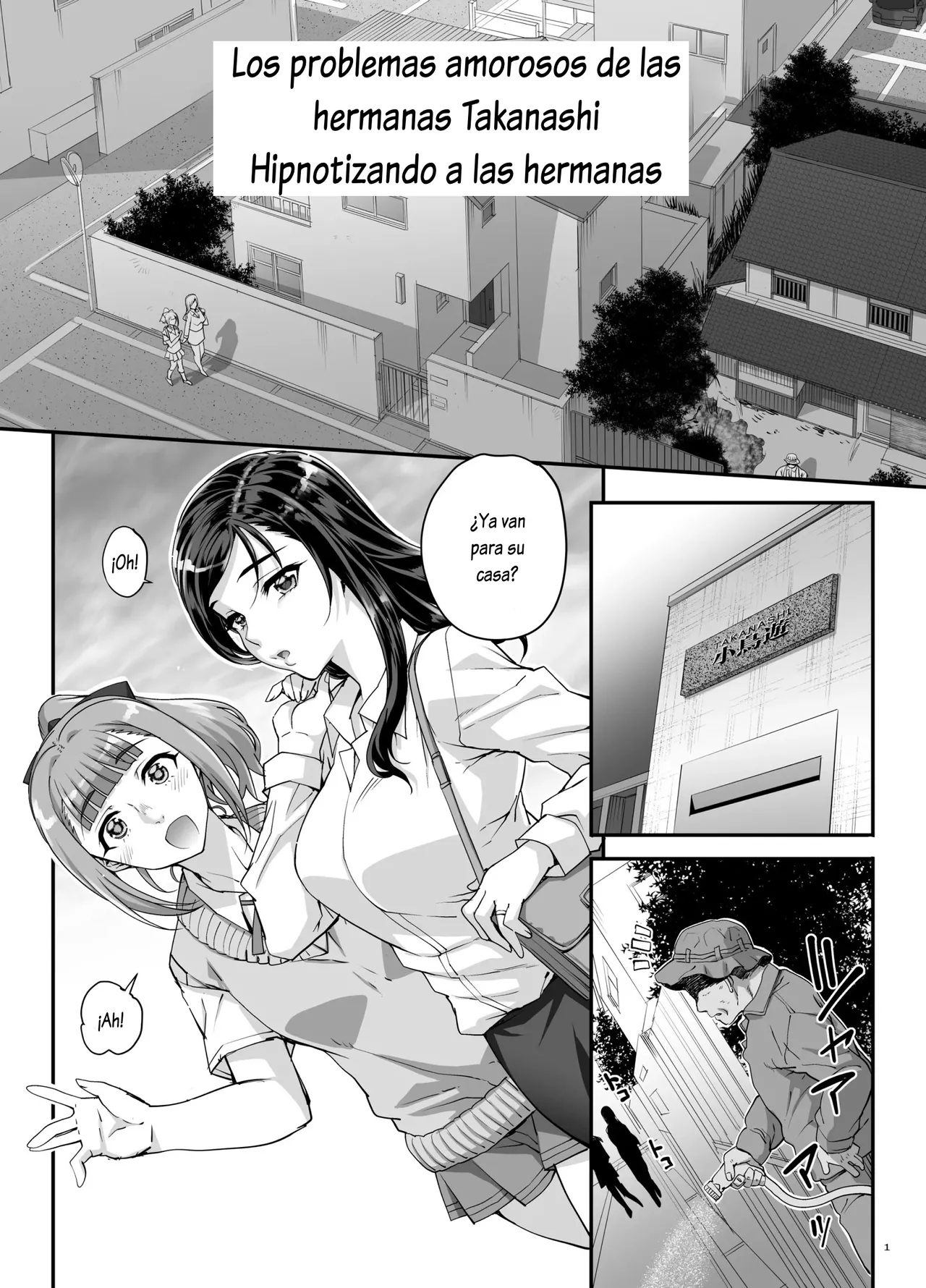 Takanashi Shimai no Junan - saimin sisters | Los Problemas Amorosos de las Hermanas Takanashi - Hipnotizando a las Hermanas page 2 full