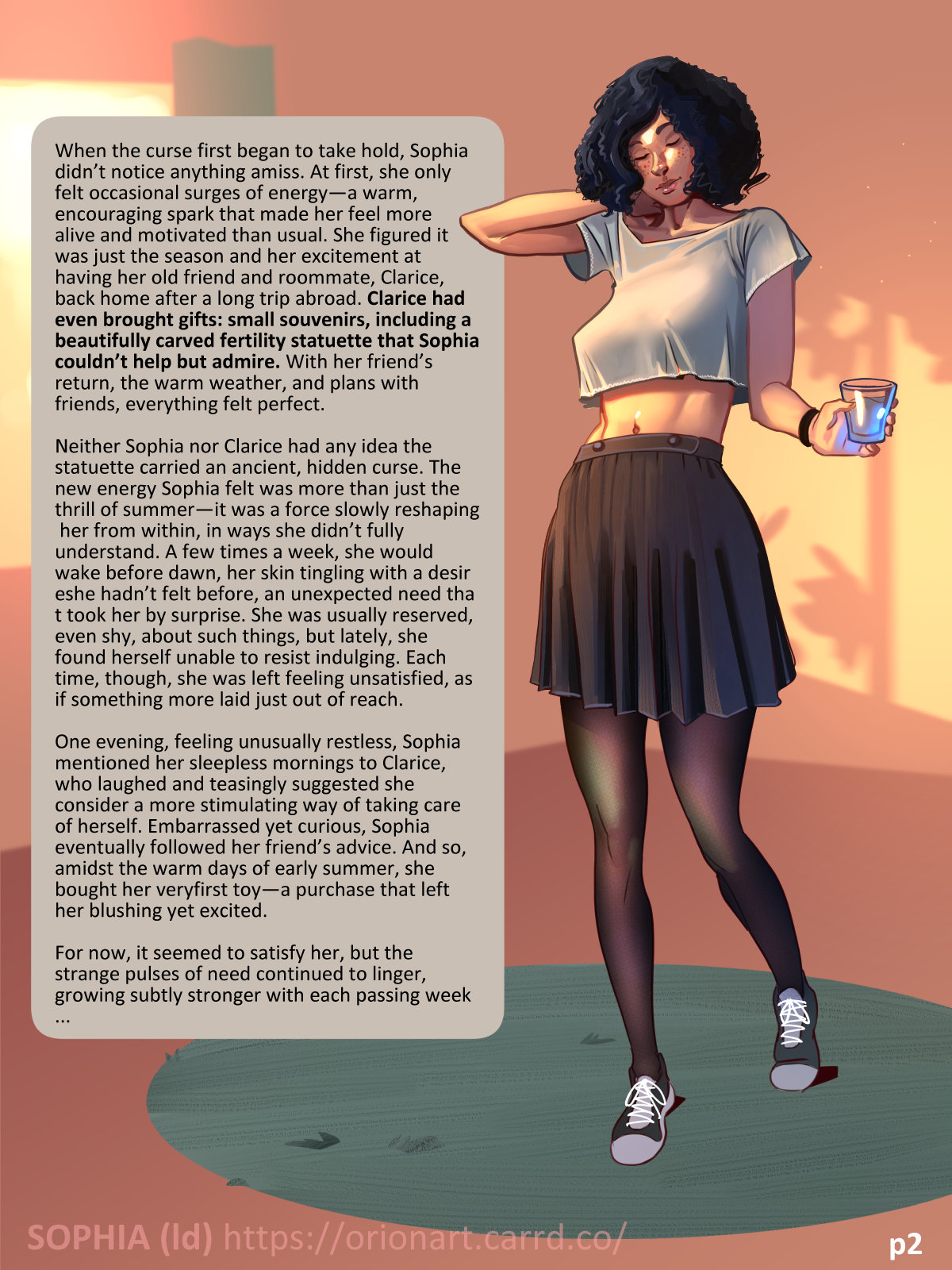 Sophia's Cursebound Growth page 3 full
