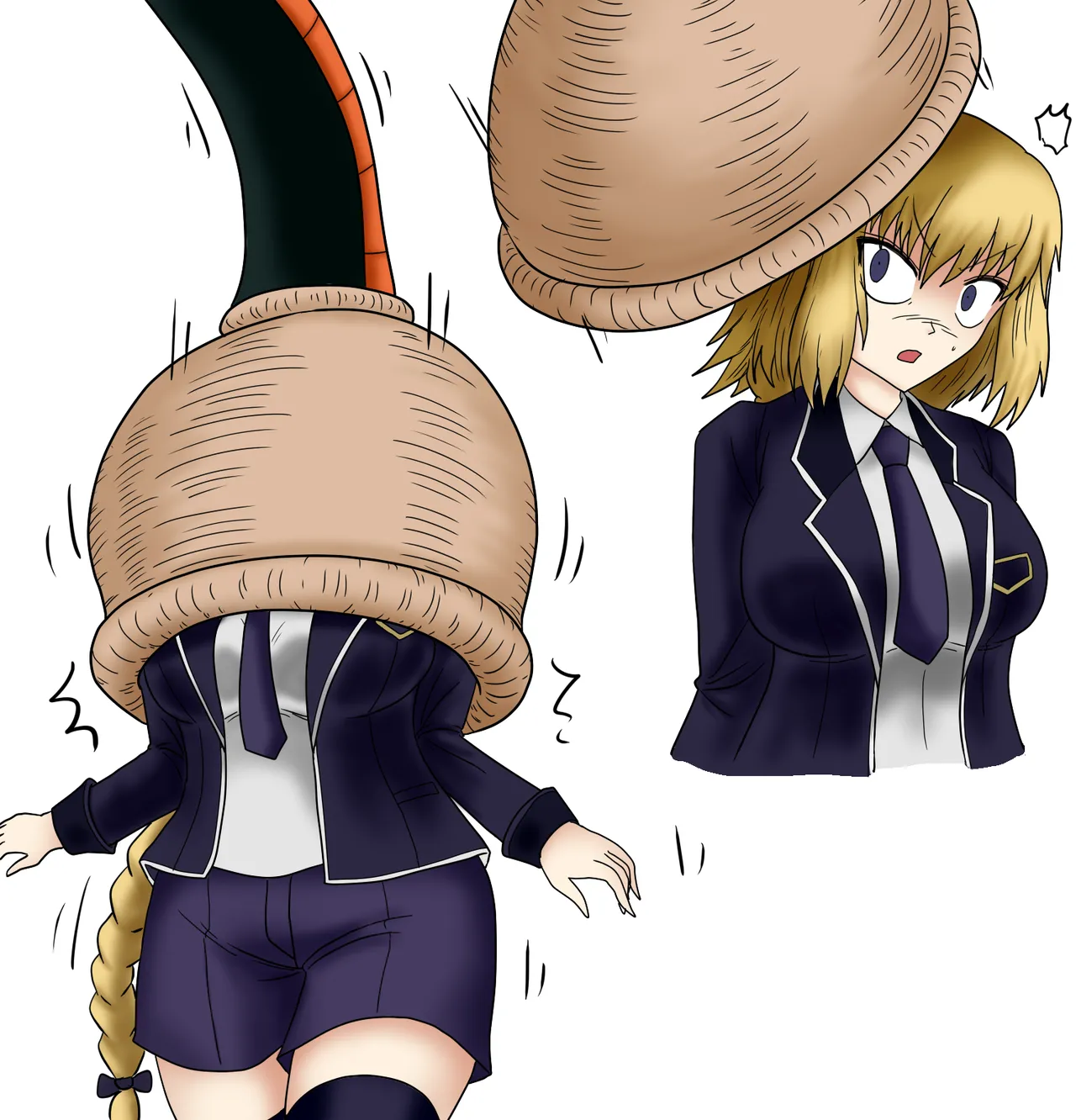 人造人間に吸収されるジャンヌ（追加版） page 1 full