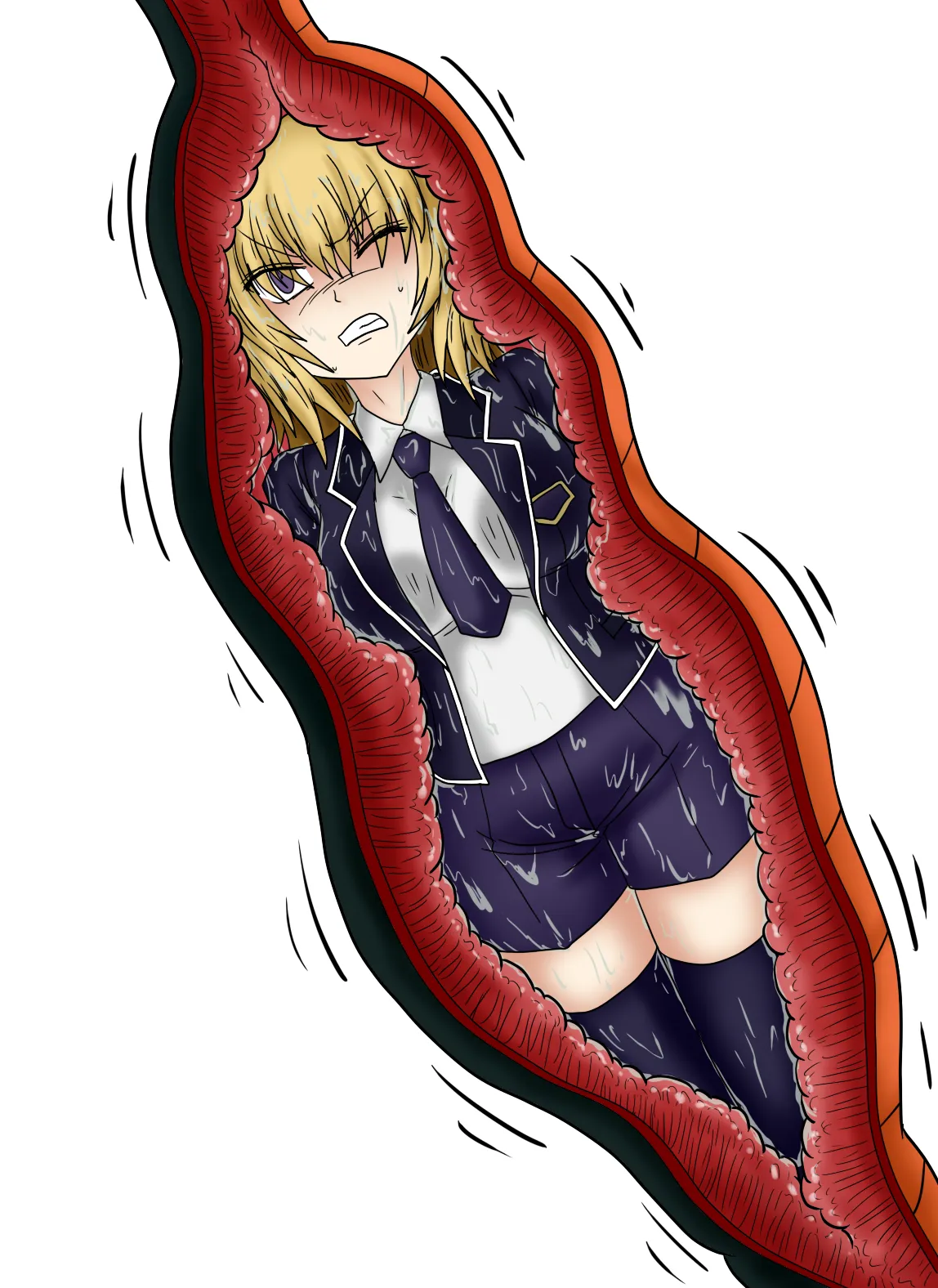 人造人間に吸収されるジャンヌ（追加版） page 3 full