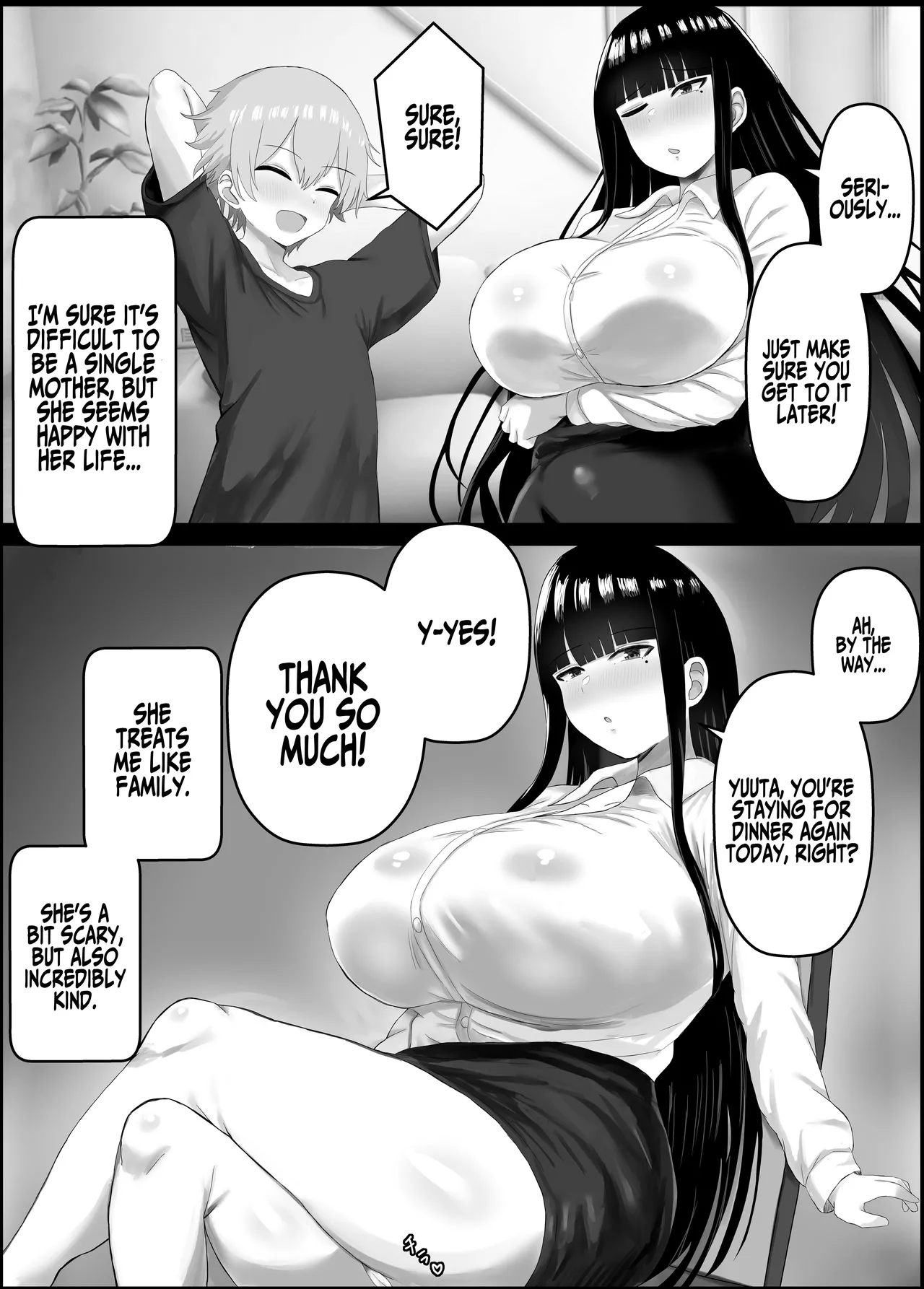 Boku to Shinyuu no Okaa-san | My Buddy's Mom And Me page 4 full