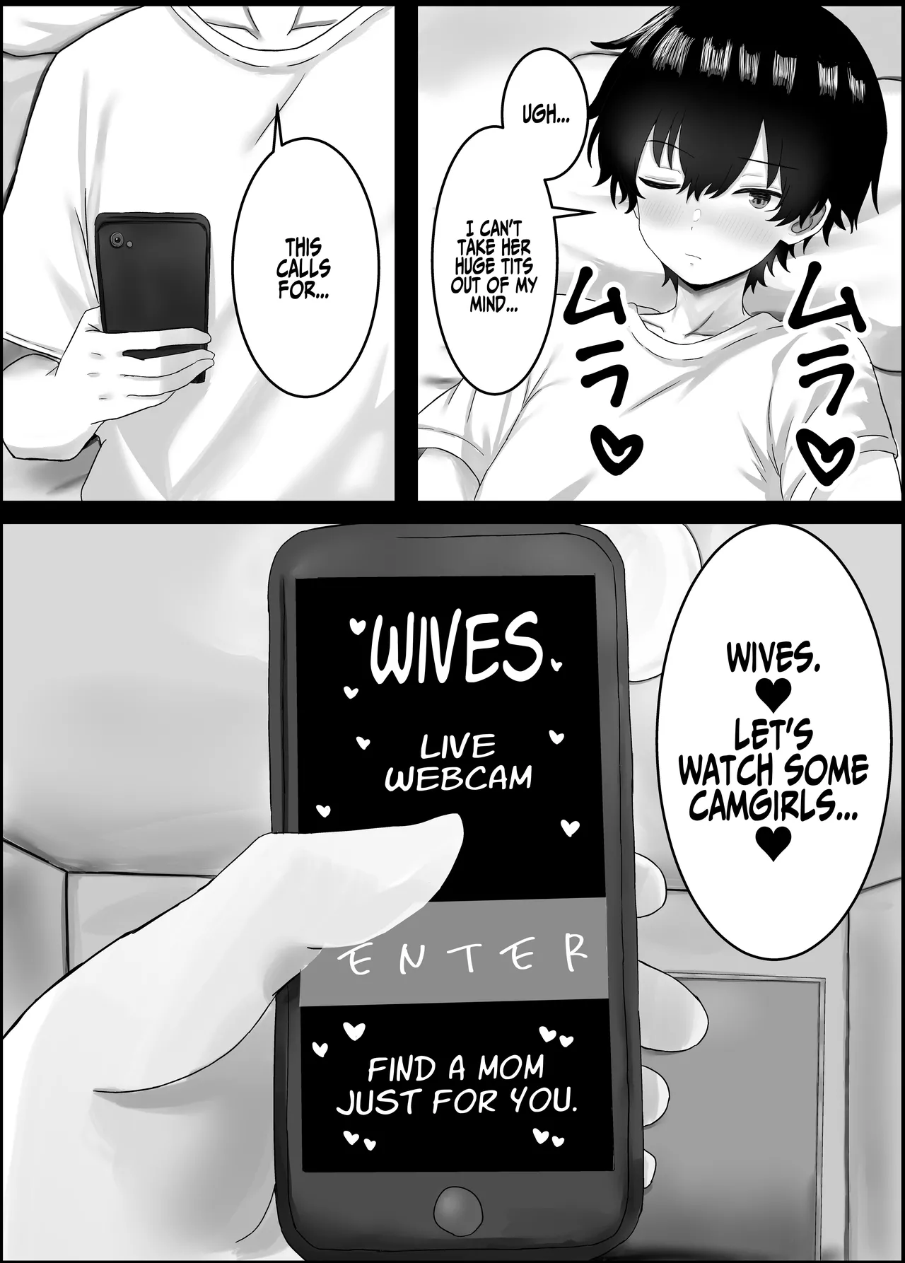 Boku to Shinyuu no Okaa-san | My Buddy's Mom And Me page 7 full