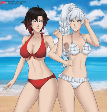 RWBY Whiterose at the Beach cover