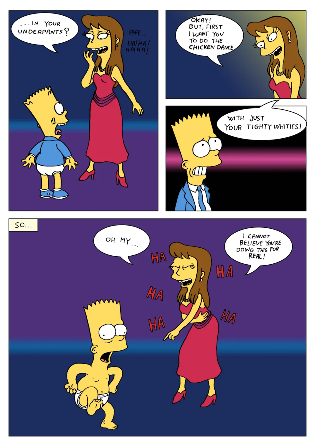 Bart Simpson in: Hot Date page 2 full