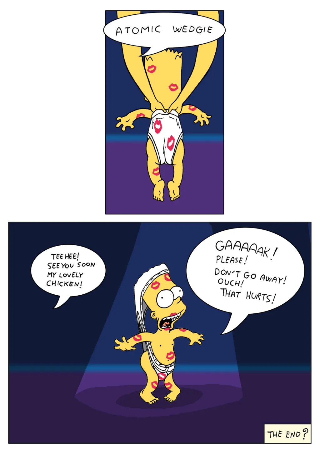 Bart Simpson in: Hot Date page 4 full