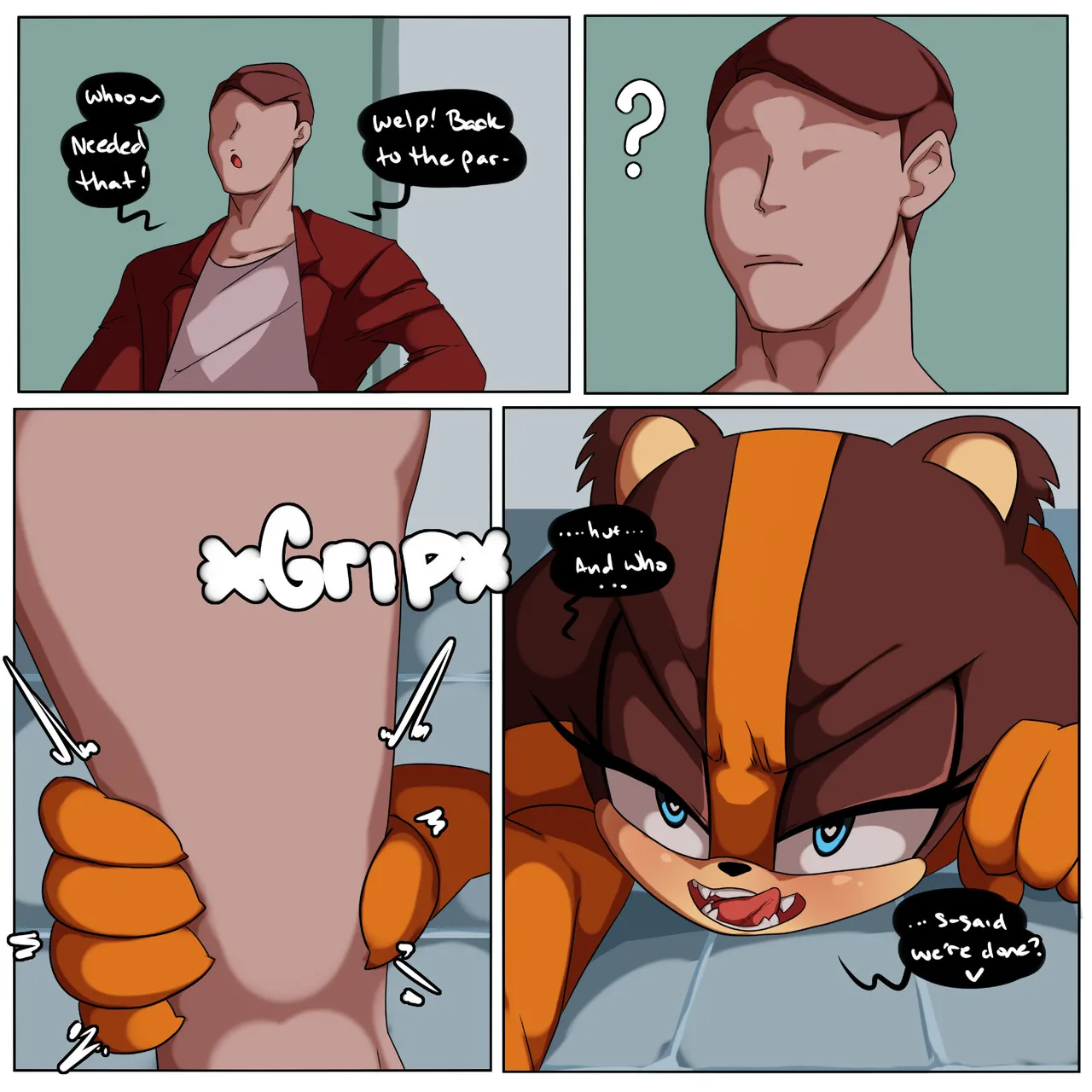 Stick's Party page 10 full