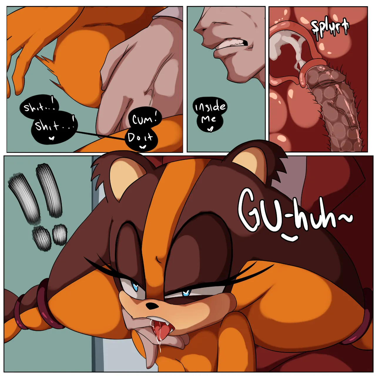 Stick's Party page 8 full