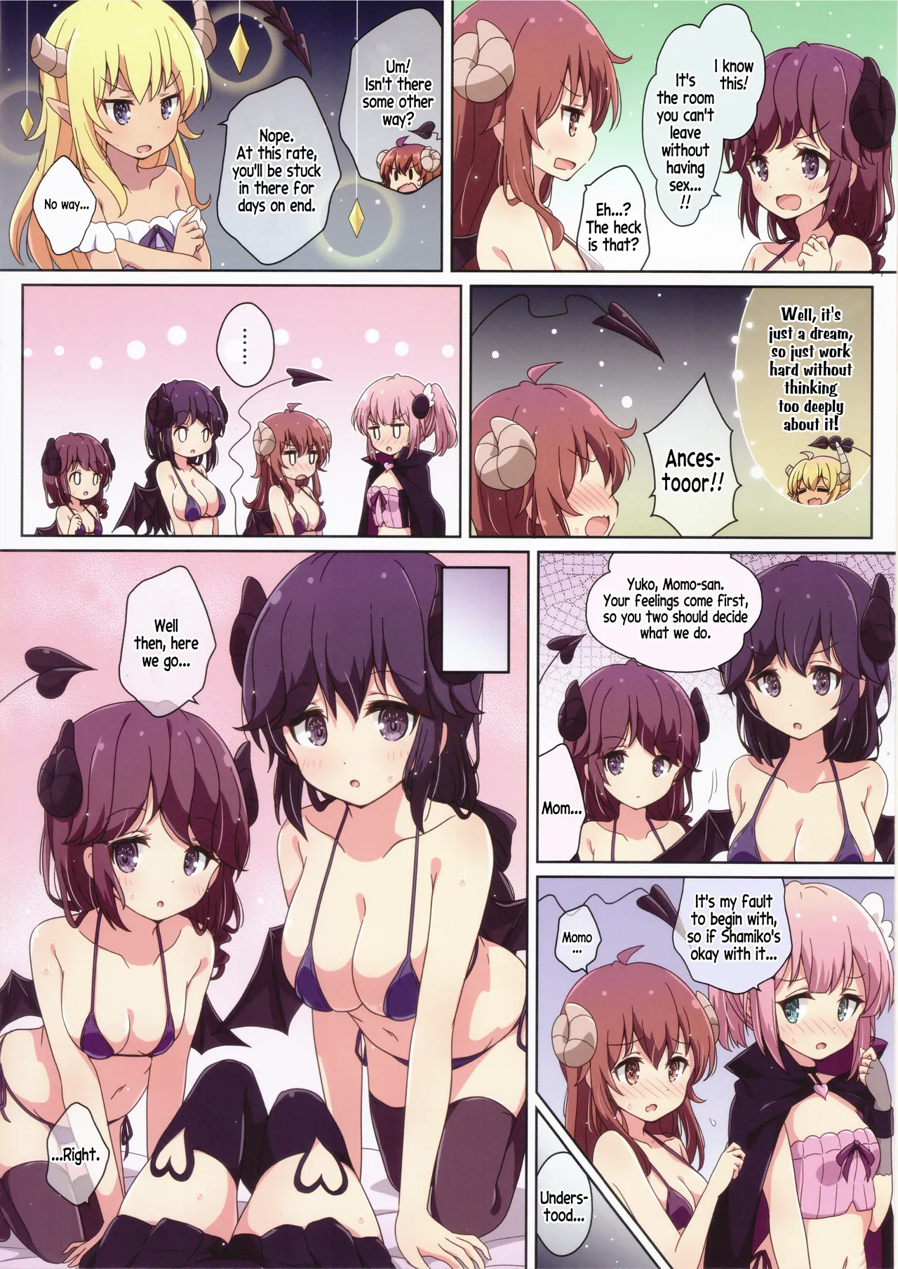 Mahou Shoujo no Yume Jijou page 6 full