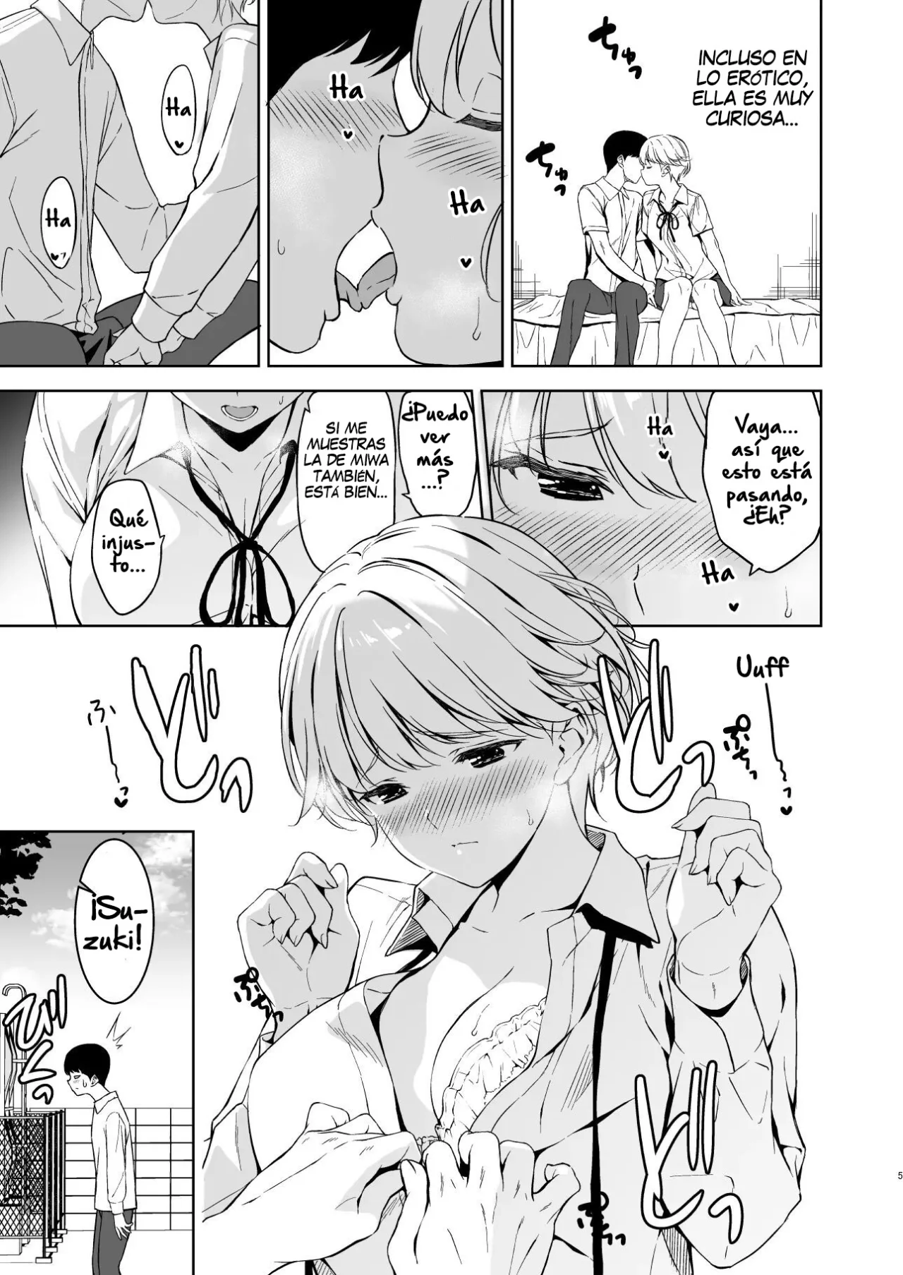Binyuu no Kanojo ga Iru no ni Taisoubu no Bakunyuu ga Sasottekuru page 4 full
