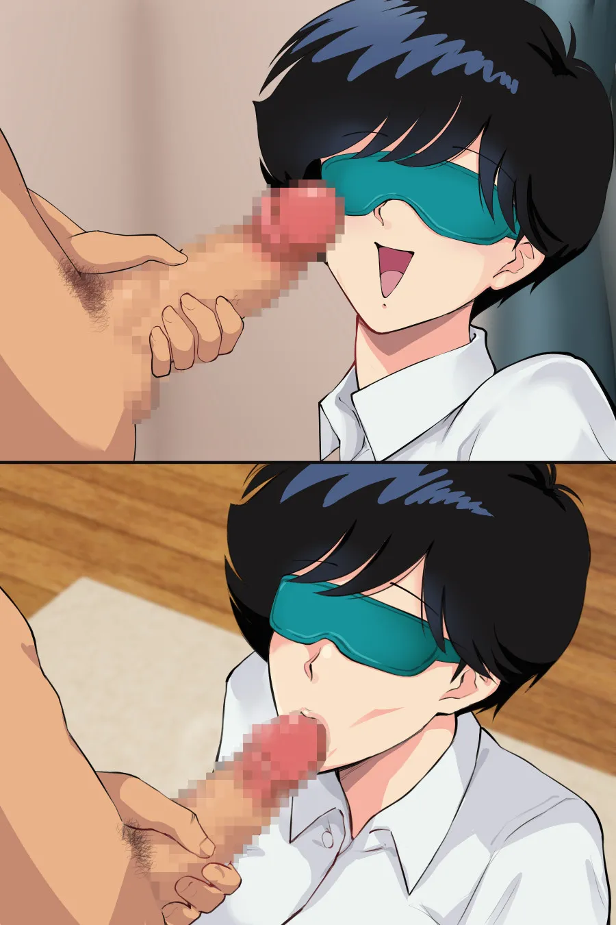 八神マ◯と目隠しゲーム page 3 full