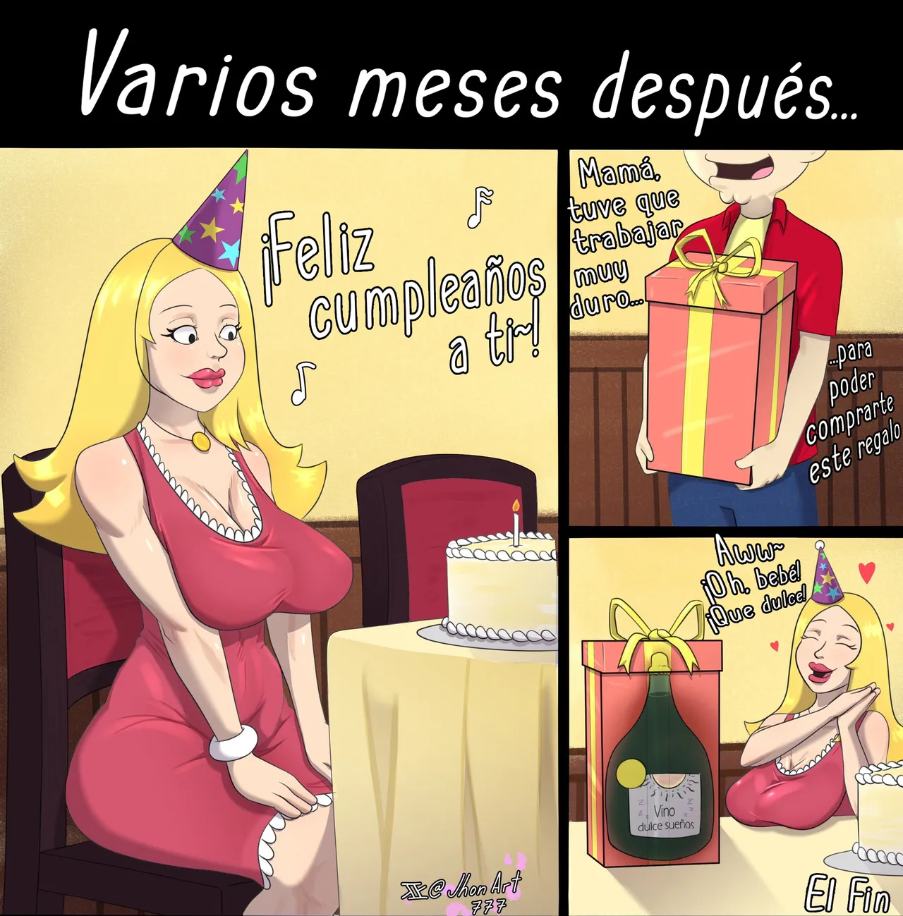 Francine y el Vino page 4 full