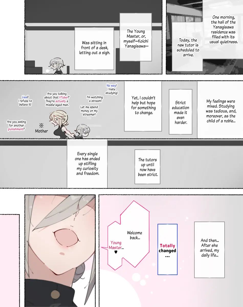 Seikyouiku no Ojikan desu yo!! Bouchama! | Young Master! It's Time for Sex Education!! page 6 full