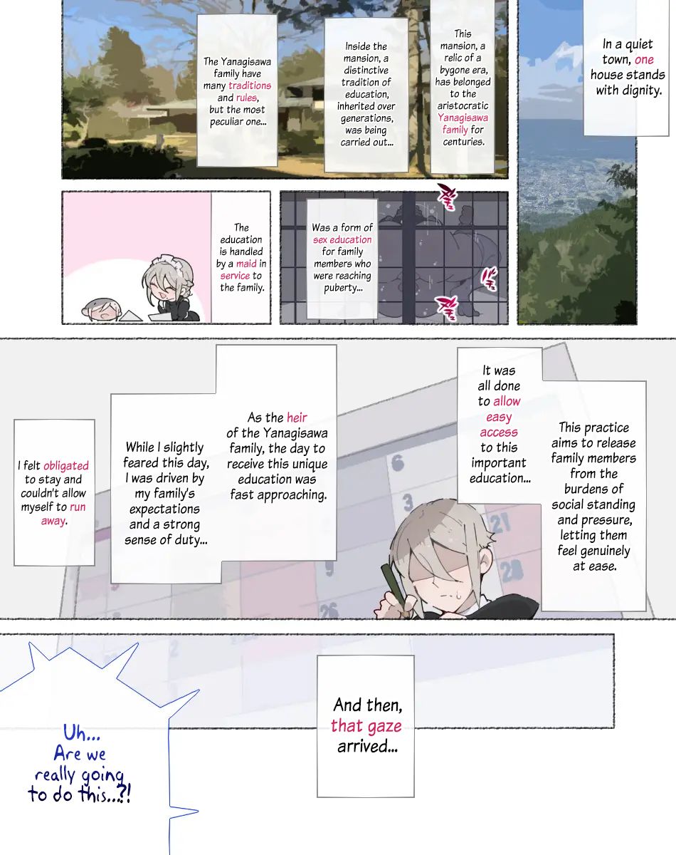 Seikyouiku no Ojikan desu yo!! Bouchama! | Young Master! It's Time for Sex Education!! page 9 full
