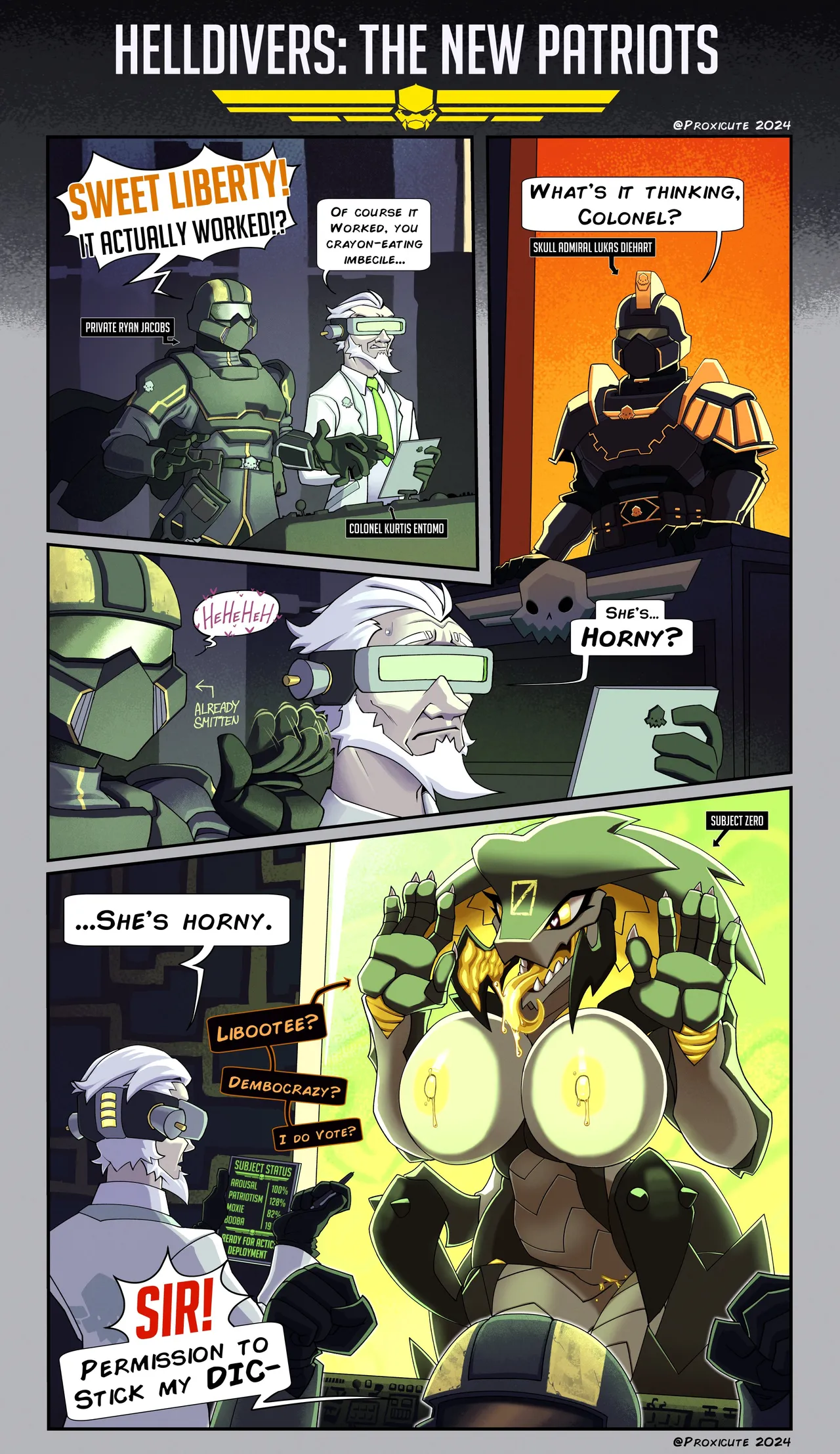 Helldivers: The New Patriots page 1 full