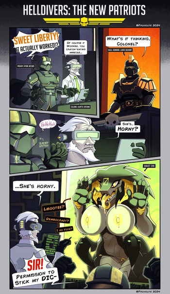 Helldivers: The New Patriots cover