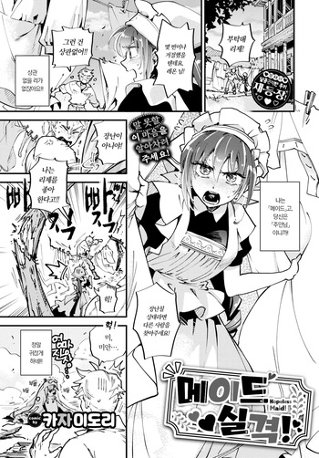Maid Shikkaku! | 메이드 실격! cover