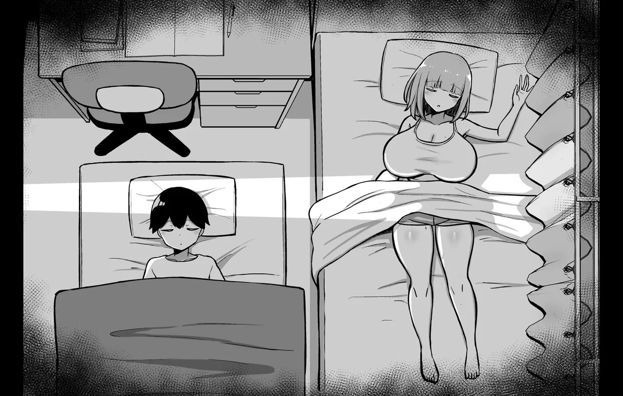 布団に忍び込んでぶっこ抜いて来るママ♥ page 4 full