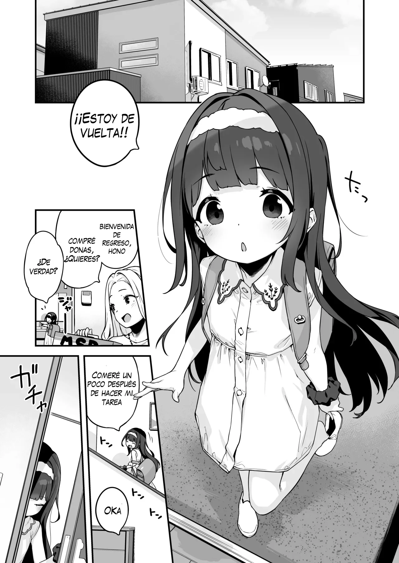 Onanie Daisuki Honoka-chan wa Katekyo Chinpo o Benkyou Shitai! | ¡La Profesional Masturbadora Honoka-chan Quiere Estudiar el Pene de su Tutor! page 3 full