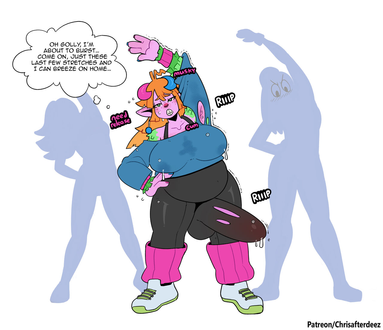 Una's Yoga Shenanigans! page 3 full
