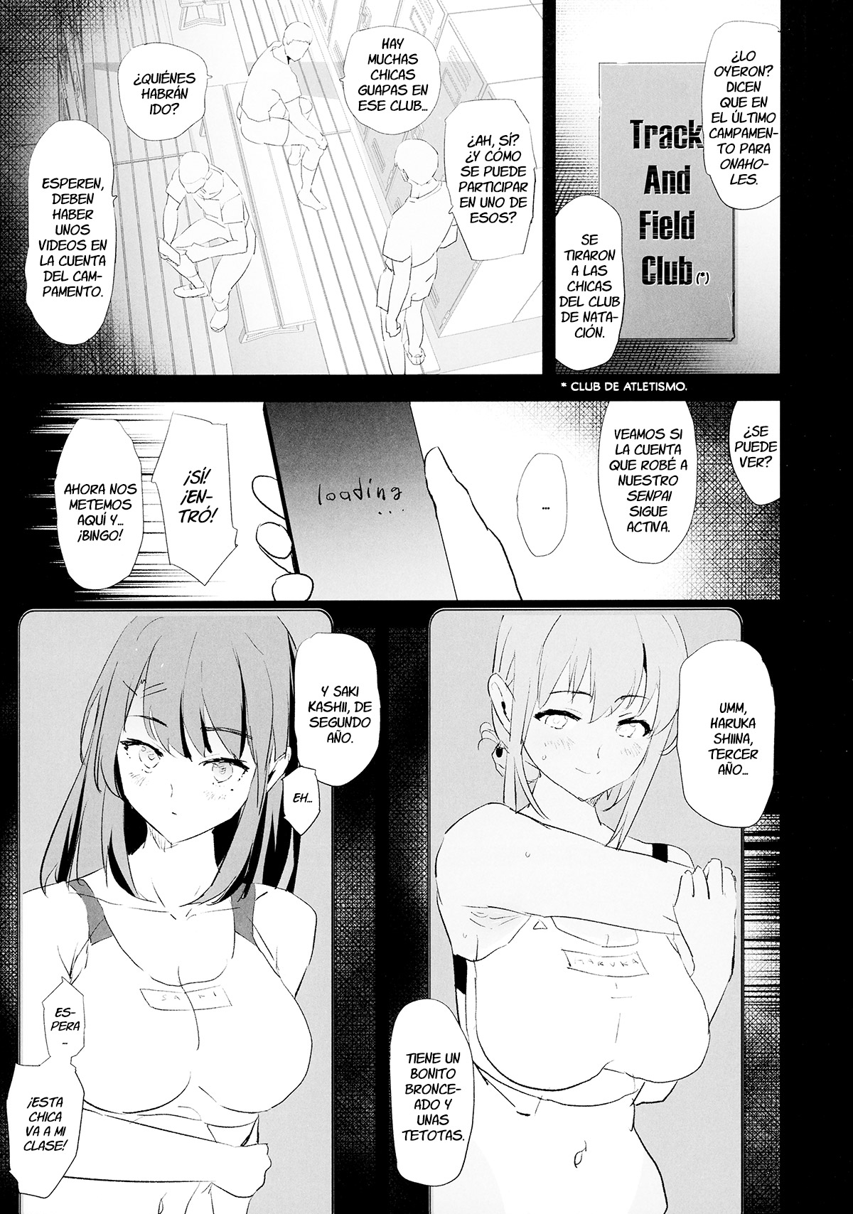 Watashi-tachi no Onaho Koukan Gasshuku Ichinichime! + Omake Paper page 2 full