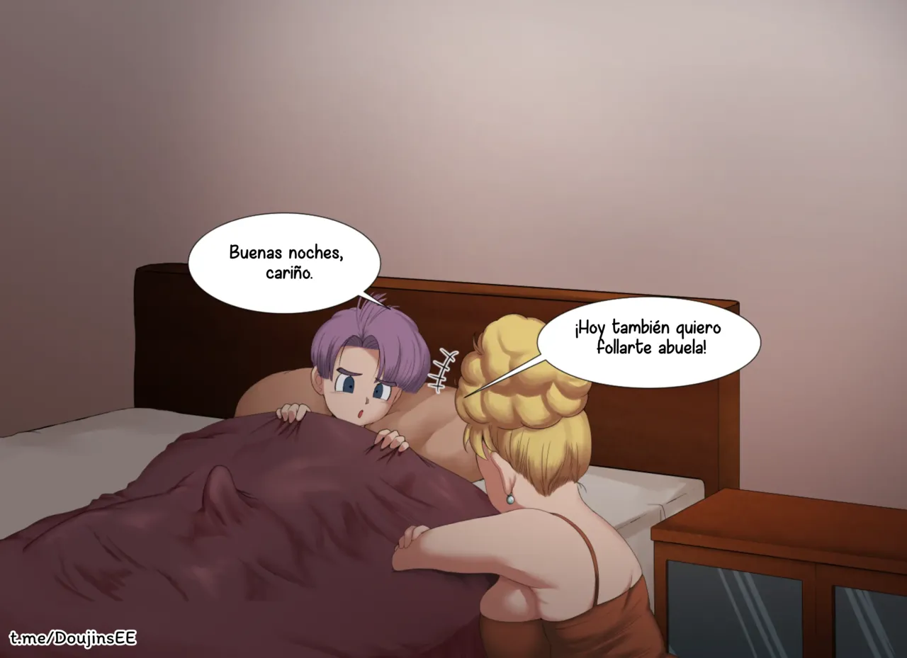Trunks se folla a su abuela page 1 full