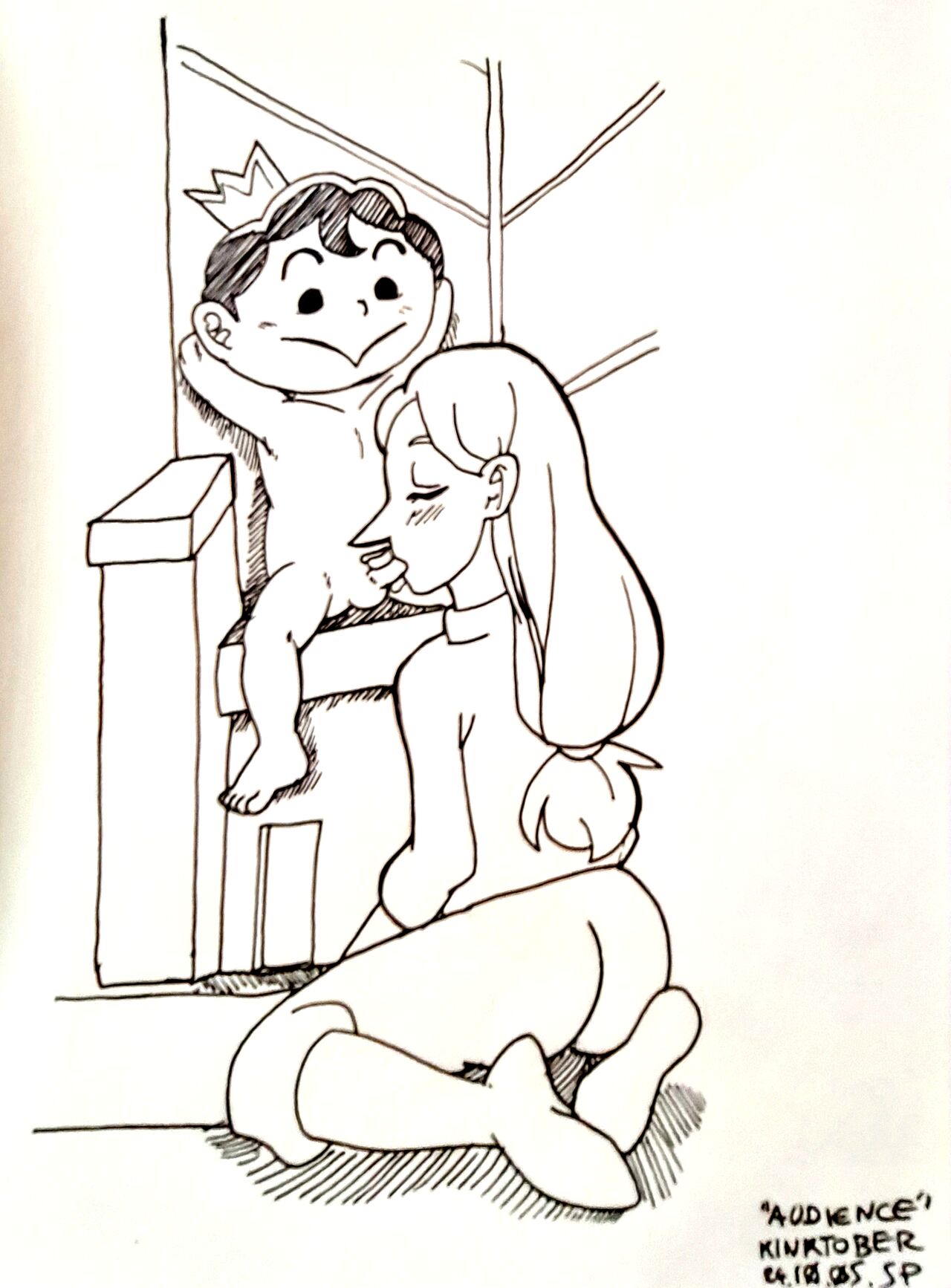 Smudge Proof Kinktober Inktober 2024 page 5 full