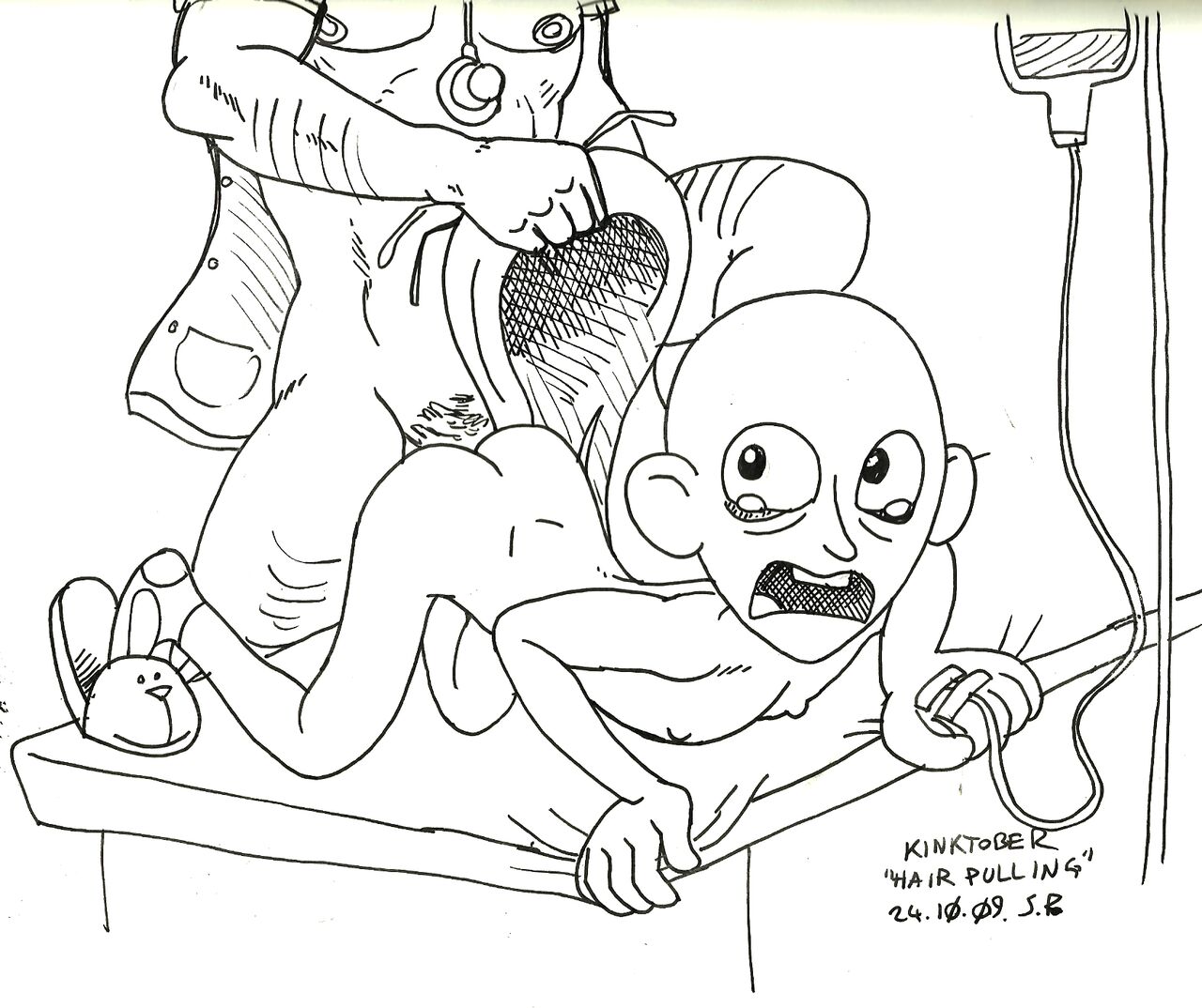Smudge Proof Kinktober Inktober 2024 page 9 full