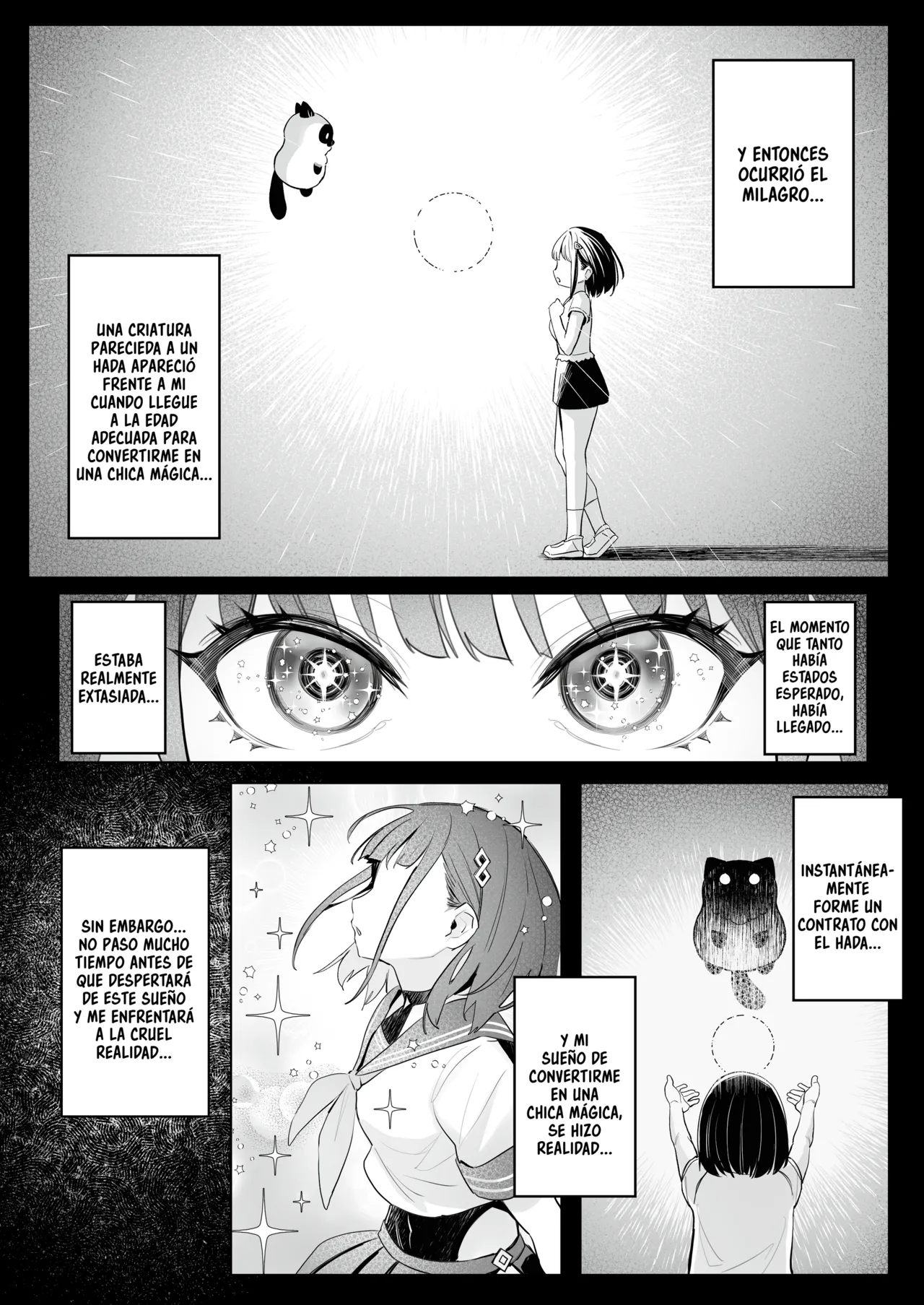 Moto Mahou Shoujo no Shigoto Hanashi Ao | El Trabajo De La Ex Chica Magica Azul page 5 full