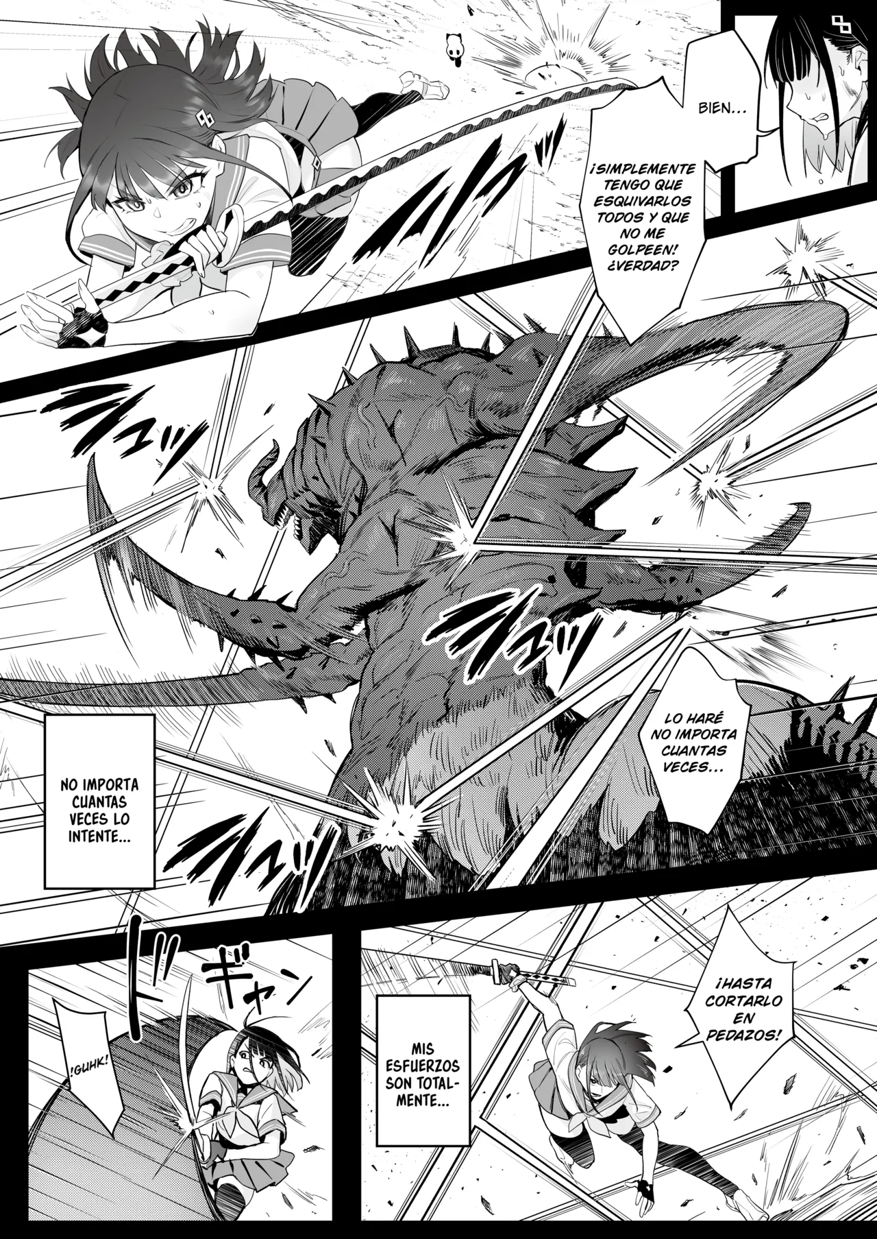 Moto Mahou Shoujo no Shigoto Hanashi Ao | El Trabajo De La Ex Chica Magica Azul page 7 full