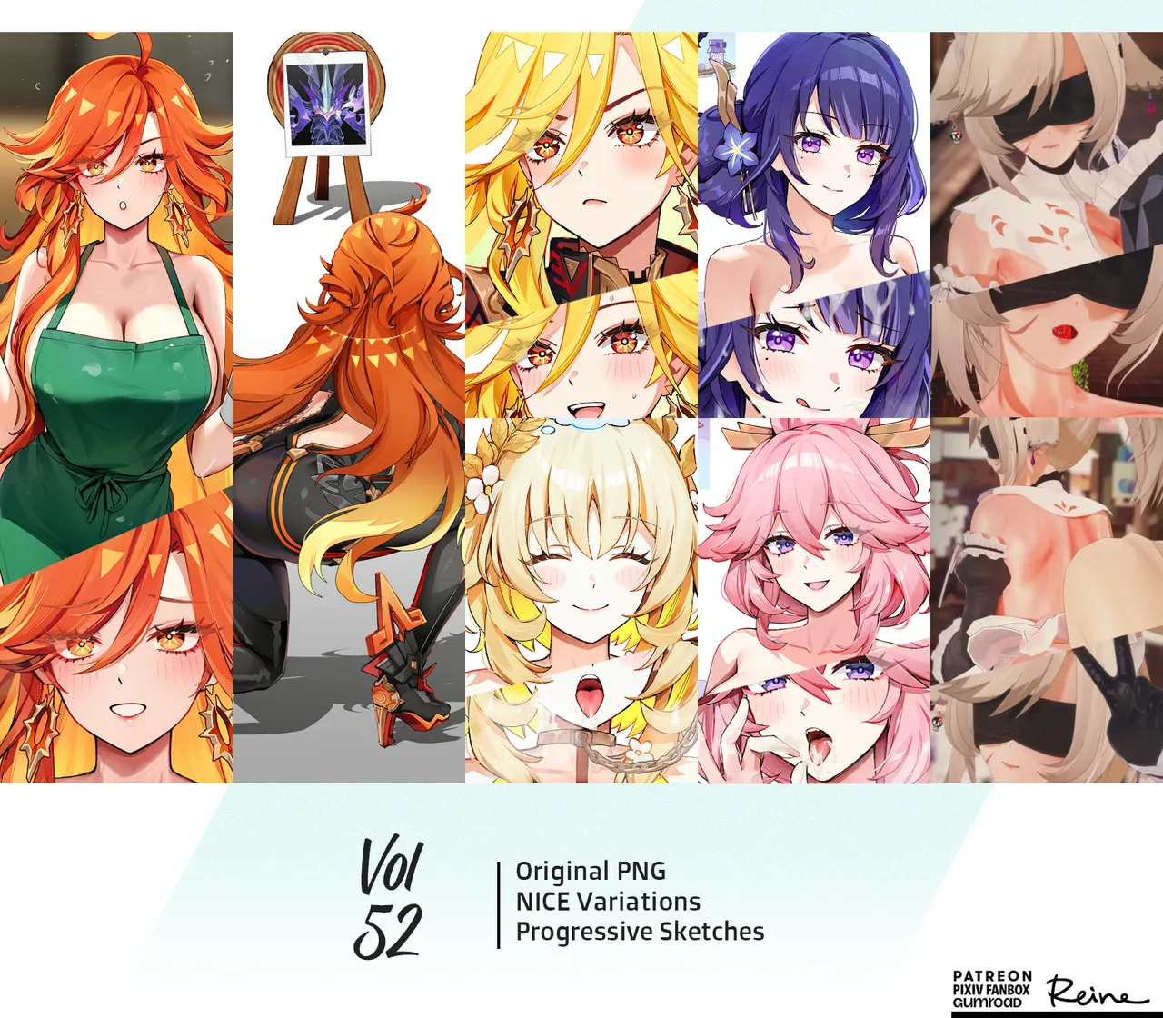 FoxyReine Illustration Rewards Vol.52 page 1 full