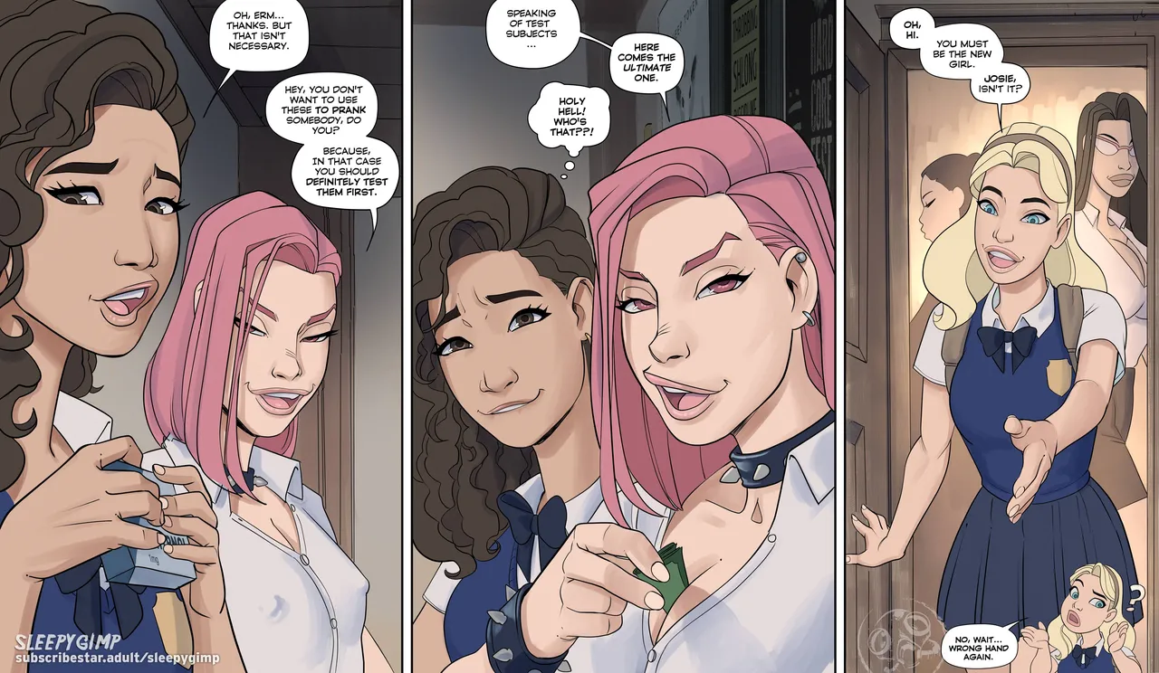 Slumber Party Mystery page 2 full