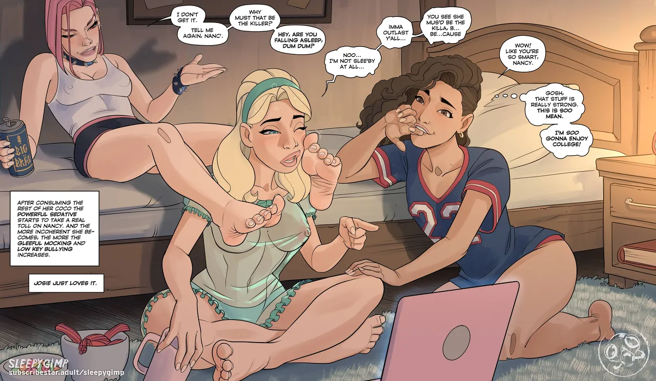 Slumber Party Mystery page 9 full