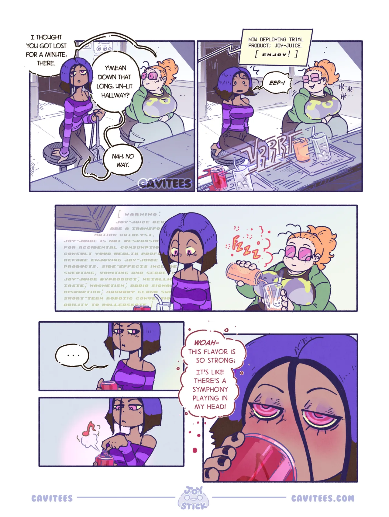 Joy-Stick 6: Product Placement page 8 full