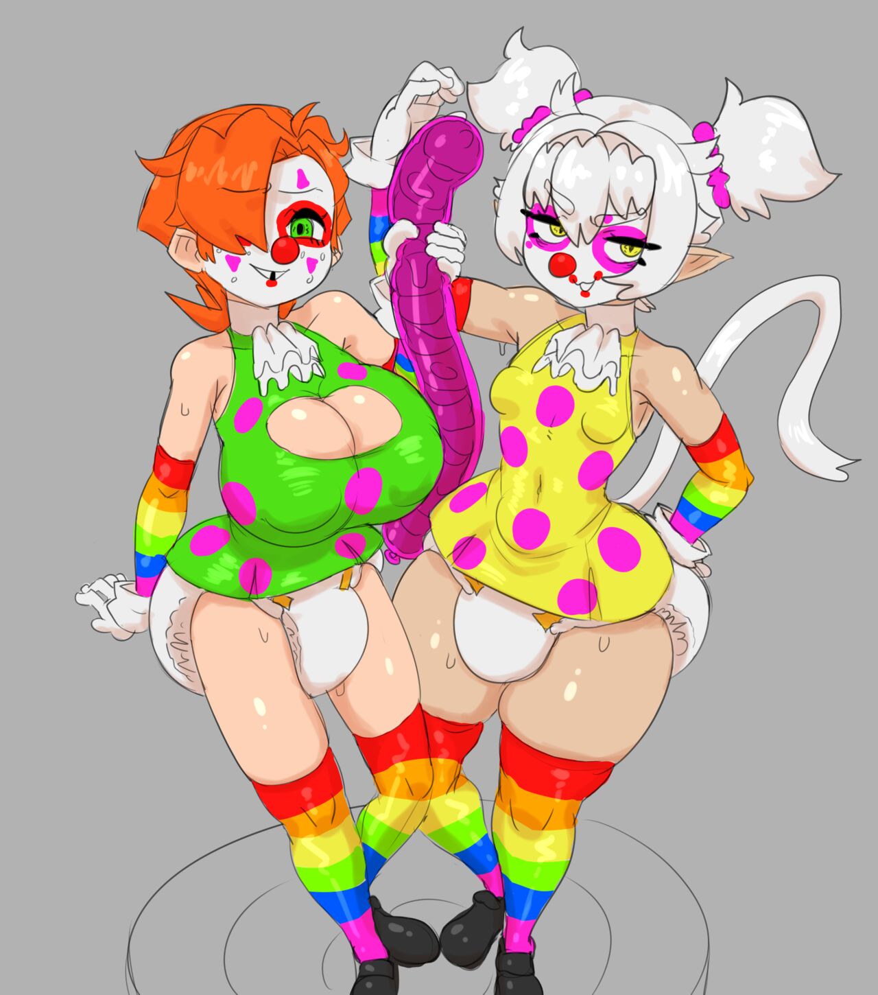 Clowning Around + Extras page 1 full