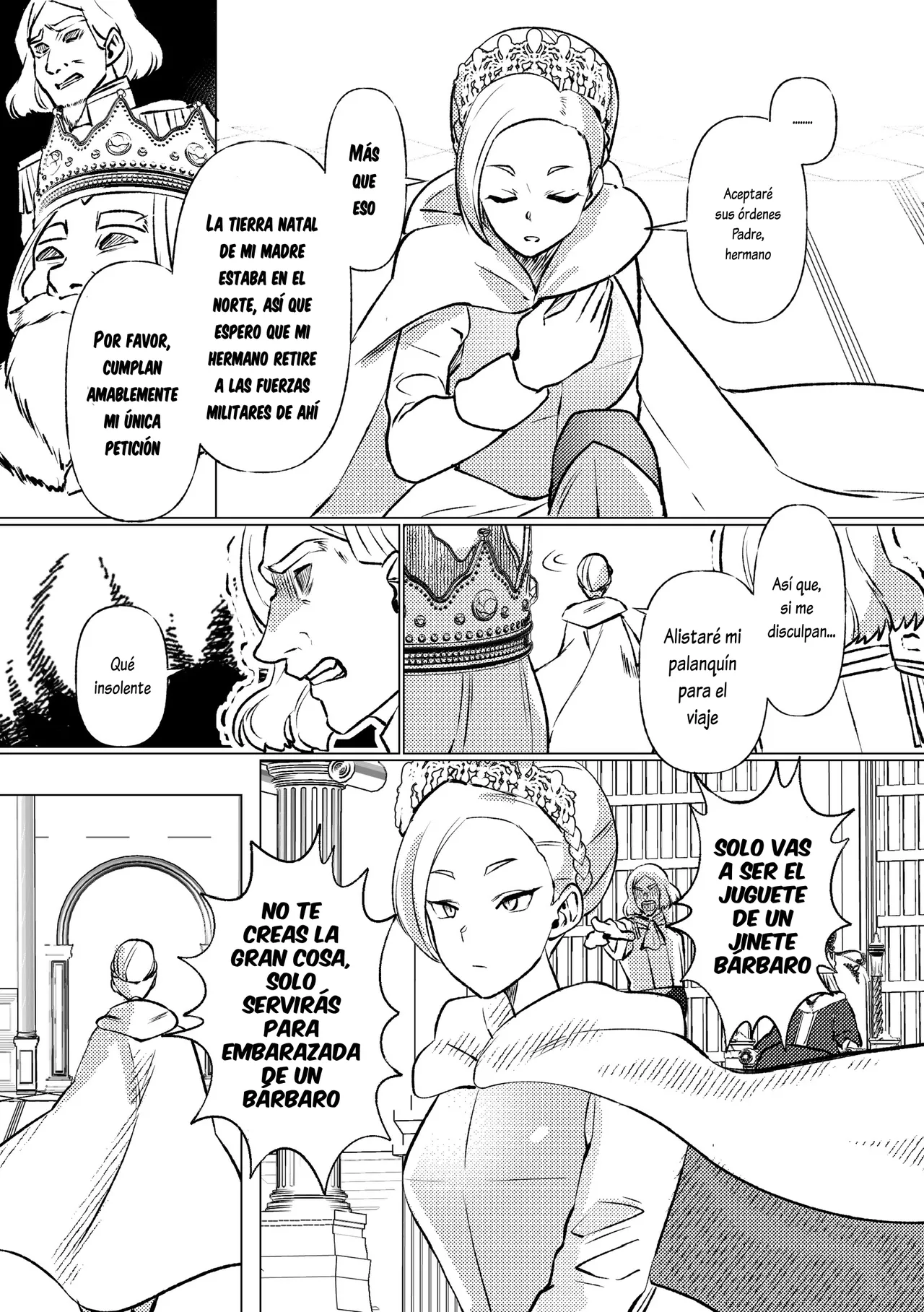 Himekishi Oujo, Iminzoku no Ou ni Aisareru page 4 full
