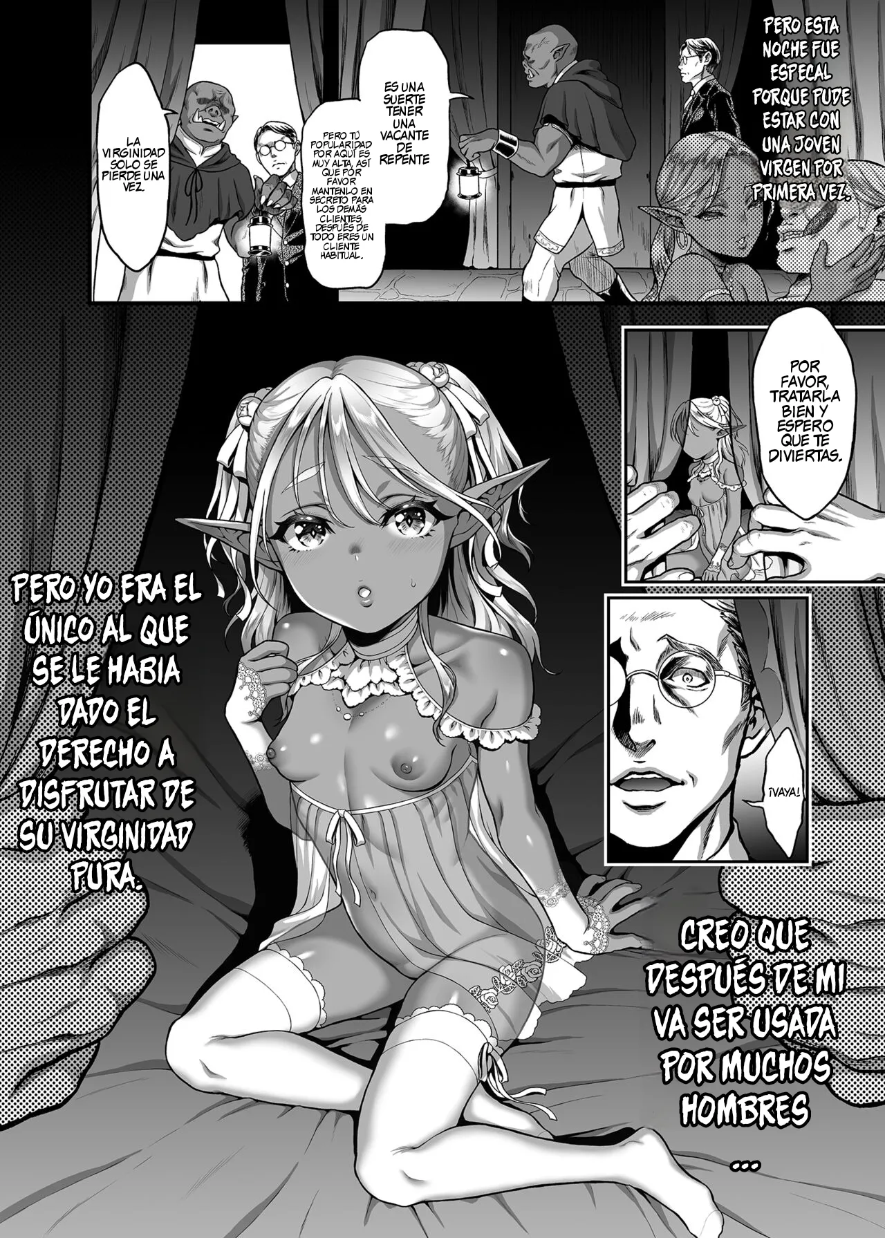 Yuukyuu no Shou Elf 2 "Shoukei" | La Elfa Eterna 2 "El Anhelo" page 5 full