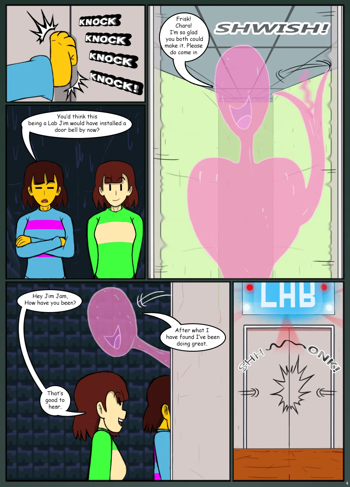 Undertale: Human Laughter page 5 full